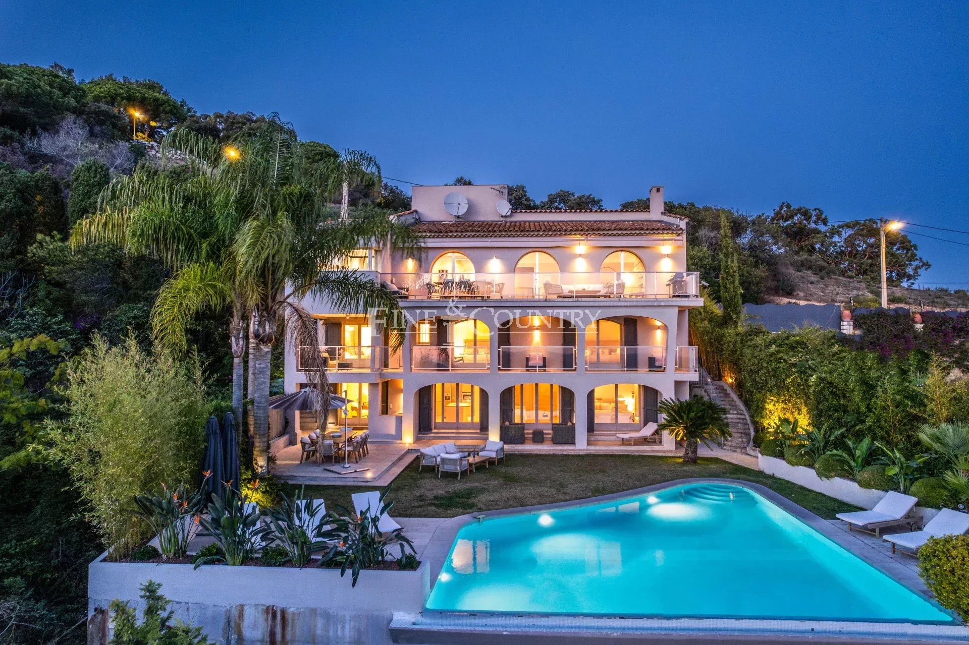 Vente Villa Cannes la Californie avec Vue Mer