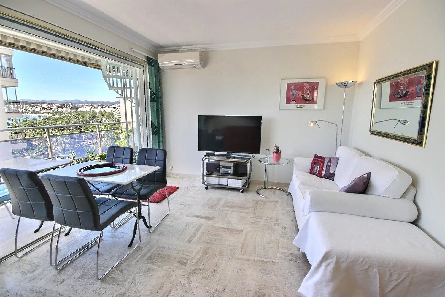 Penthouse till salu i Cannes Palm Beach