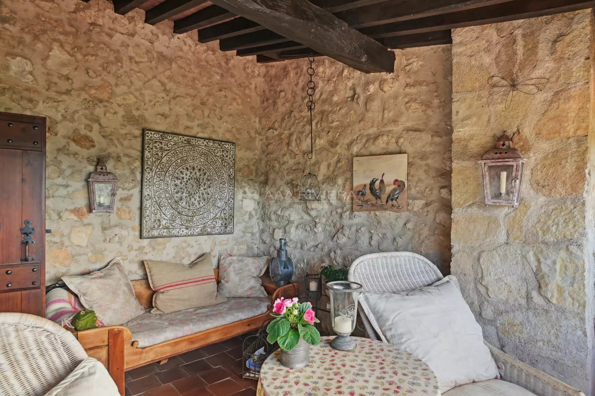 Sole Agent - CallIan - Village house with covered terrace and panoramic view