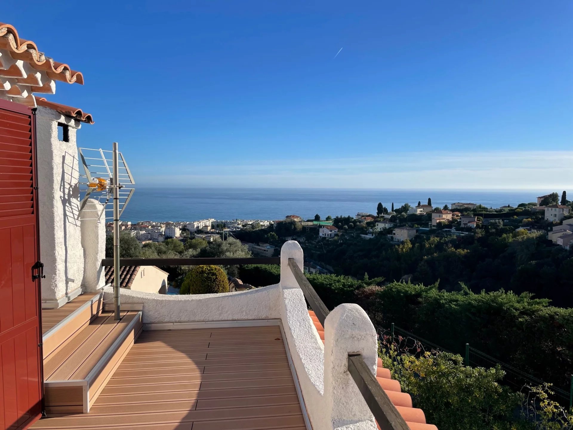 Nice Proche centre villa 5P terrasse vue panoramique mer