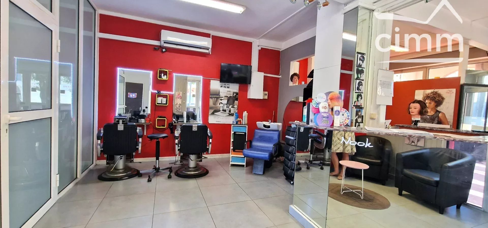 Fond de commerce salon de coiffure à Saint-Denis