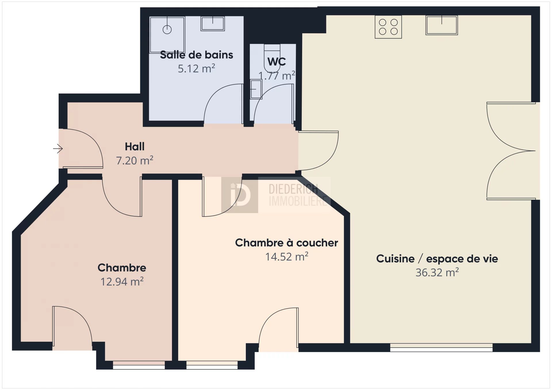 Vente Appartement - Oberfeulen - Luxembourg