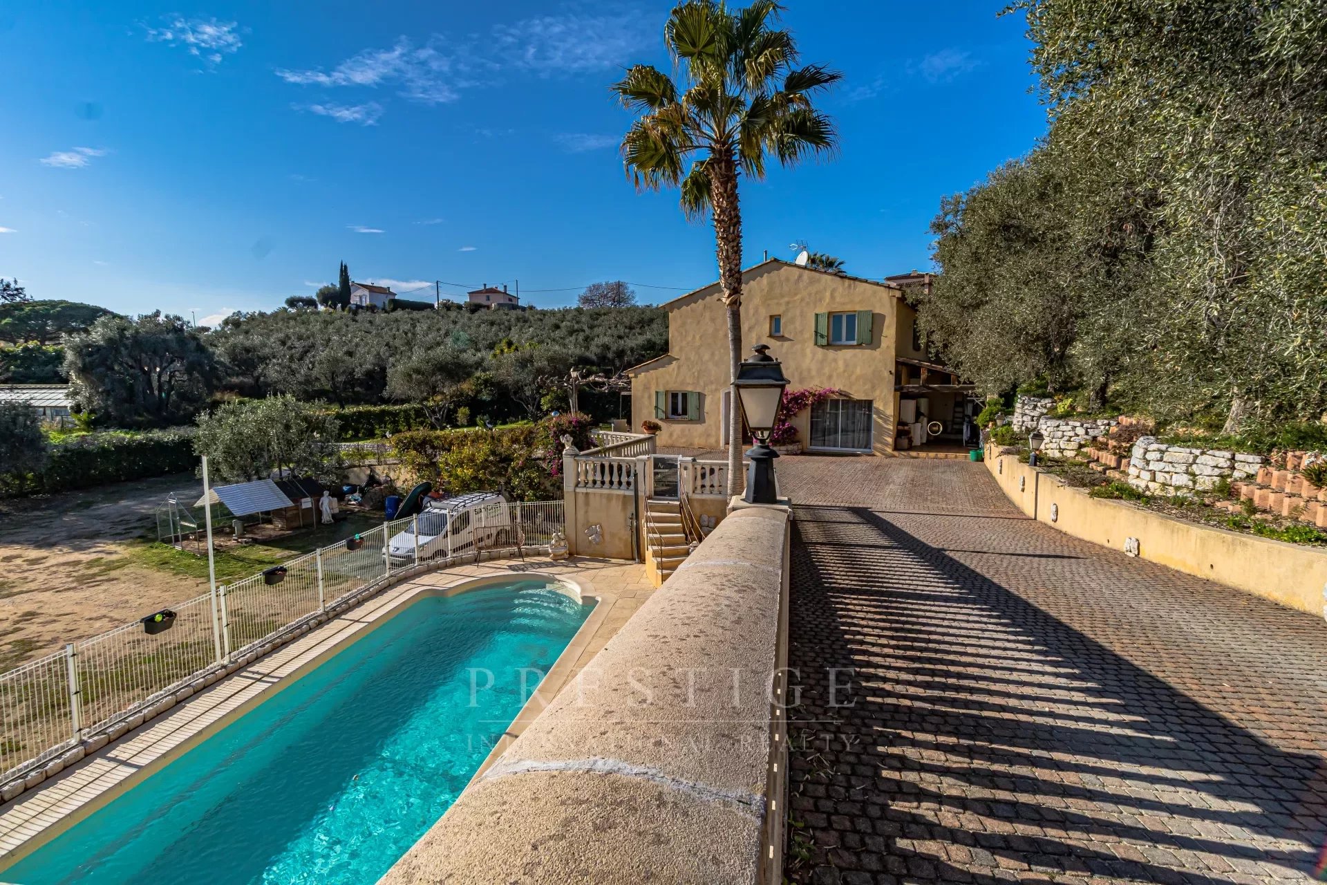 Cagnes sur mer, 146sqm house sea view, private pool