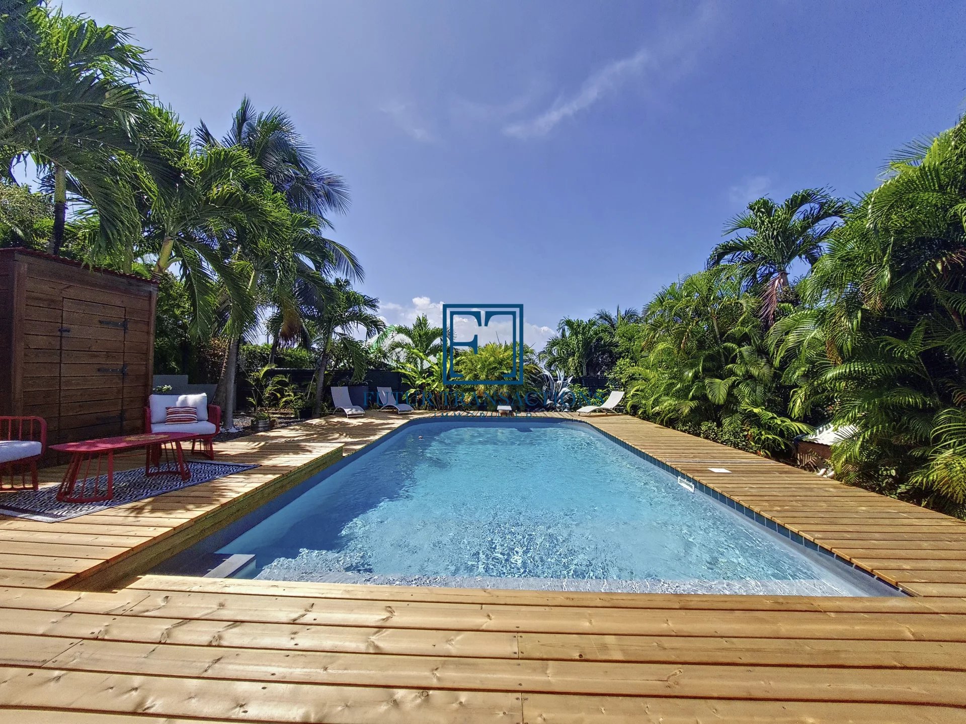 Villa T4 avec piscine Saint François