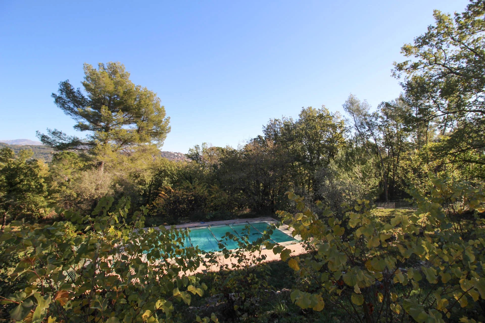 One-level villa in a quiet location with a beautiful view - Fayence