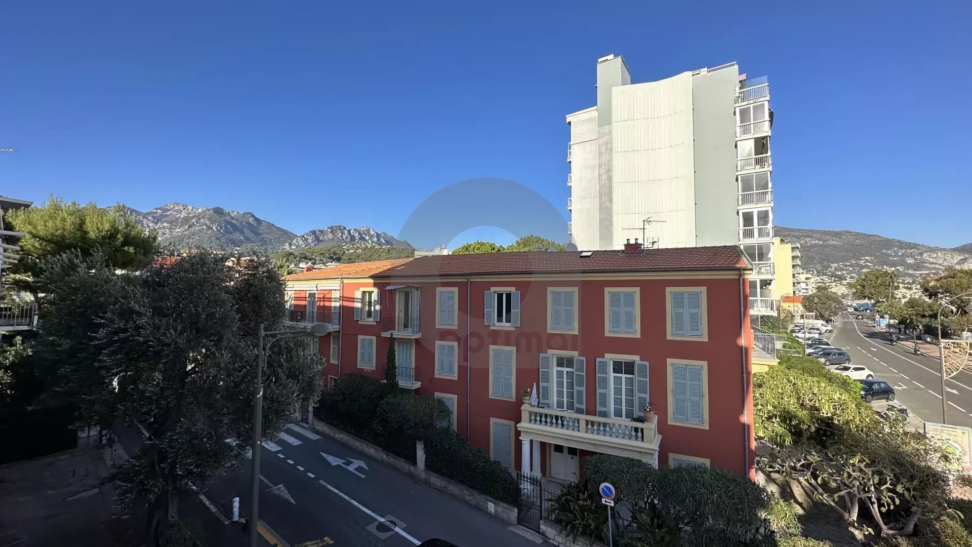 ROQUEBRUNE CAP-MARTIN : 3 ROOMS SEAFRONT WITH GARAGE AND CELLAR