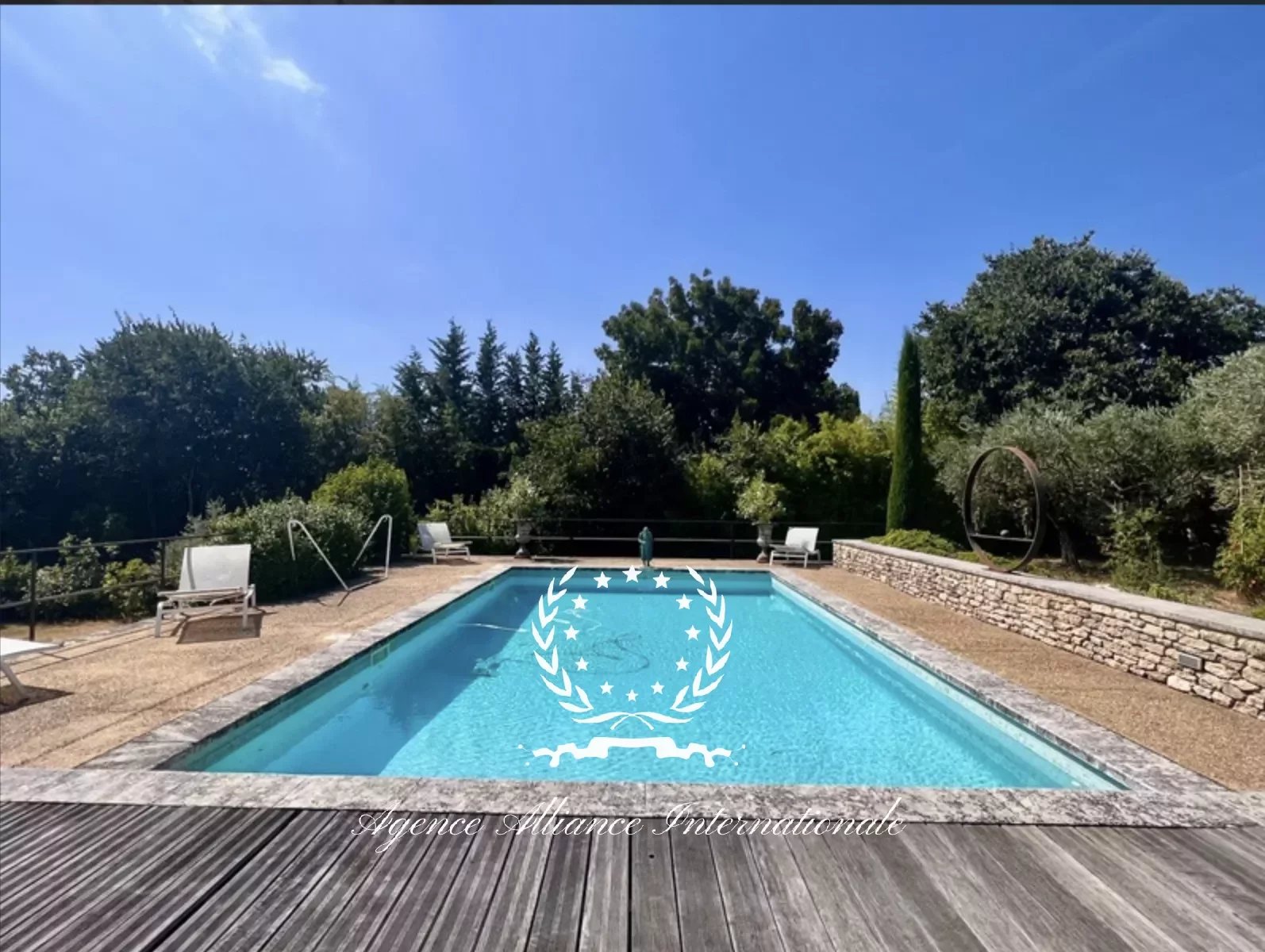 Villa 300m2 piscine - vue Luberon