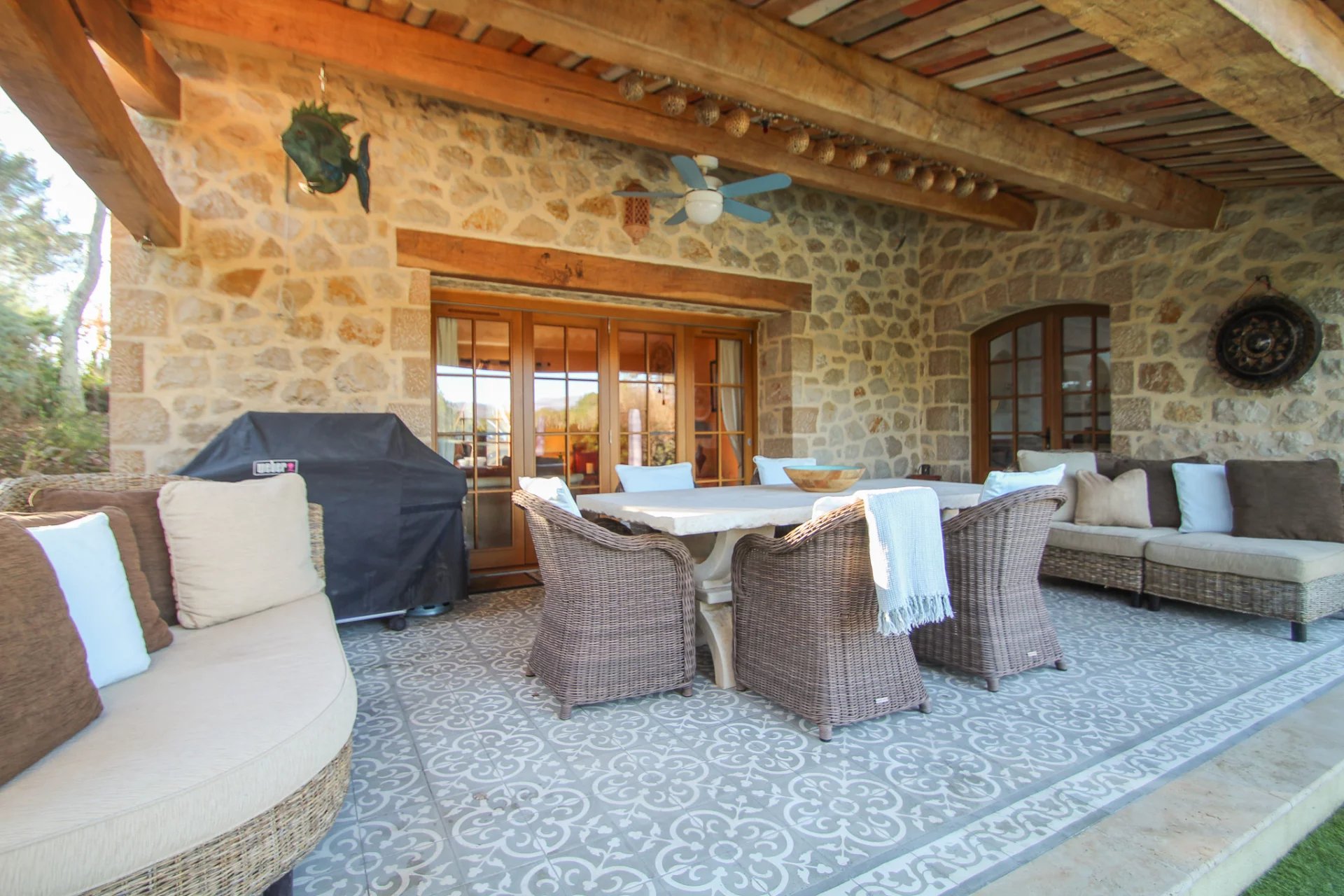 Fayence in Provence mooie gelijkvloerse  villa met zwembad