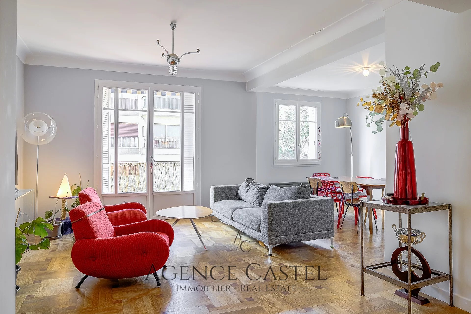 Vente Appartement 89m² 3 Pièces à Nice (06000) - Agence Castel