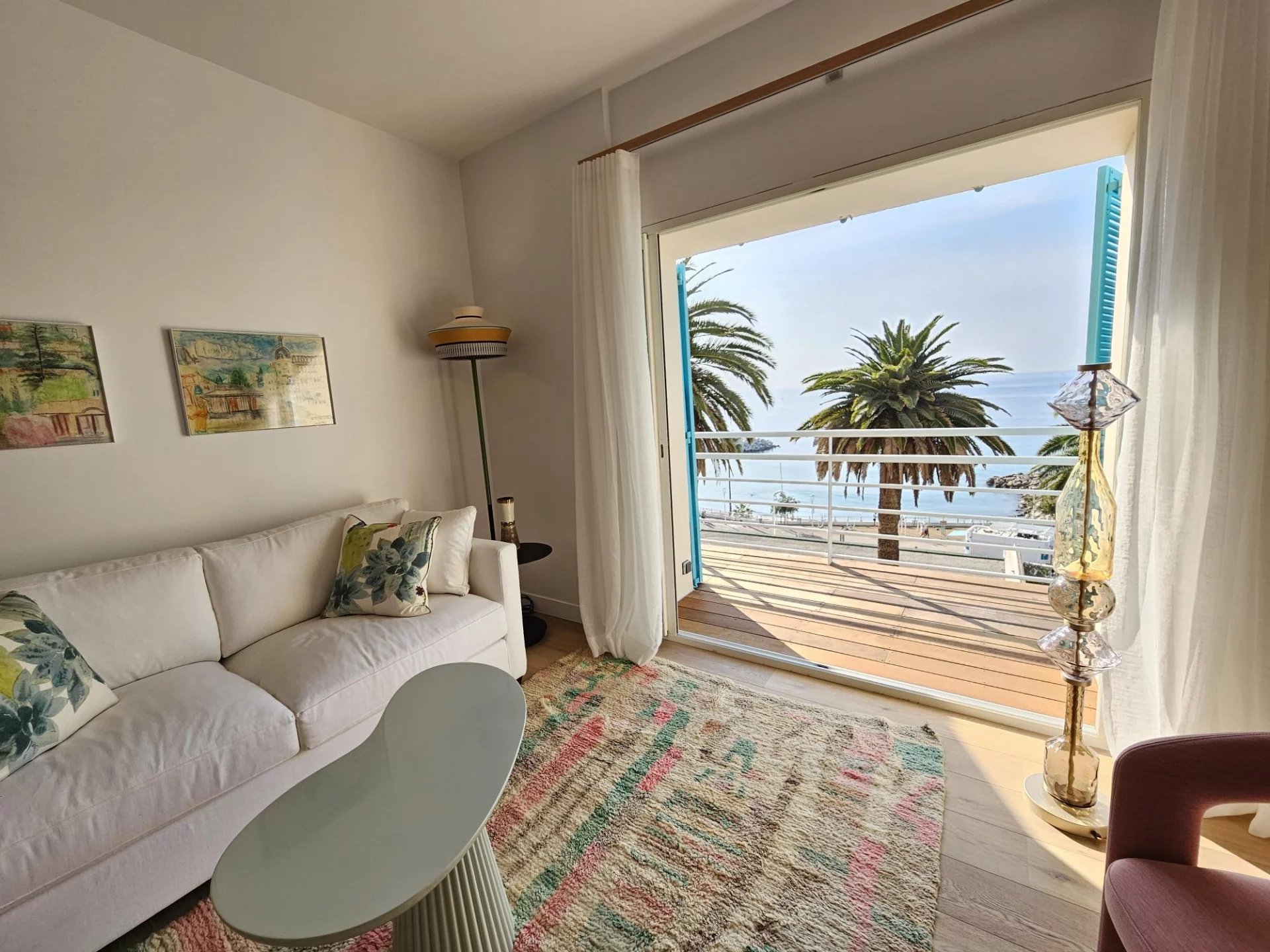 le Lillian, Appartement 2 chambres face mer centre Cannes