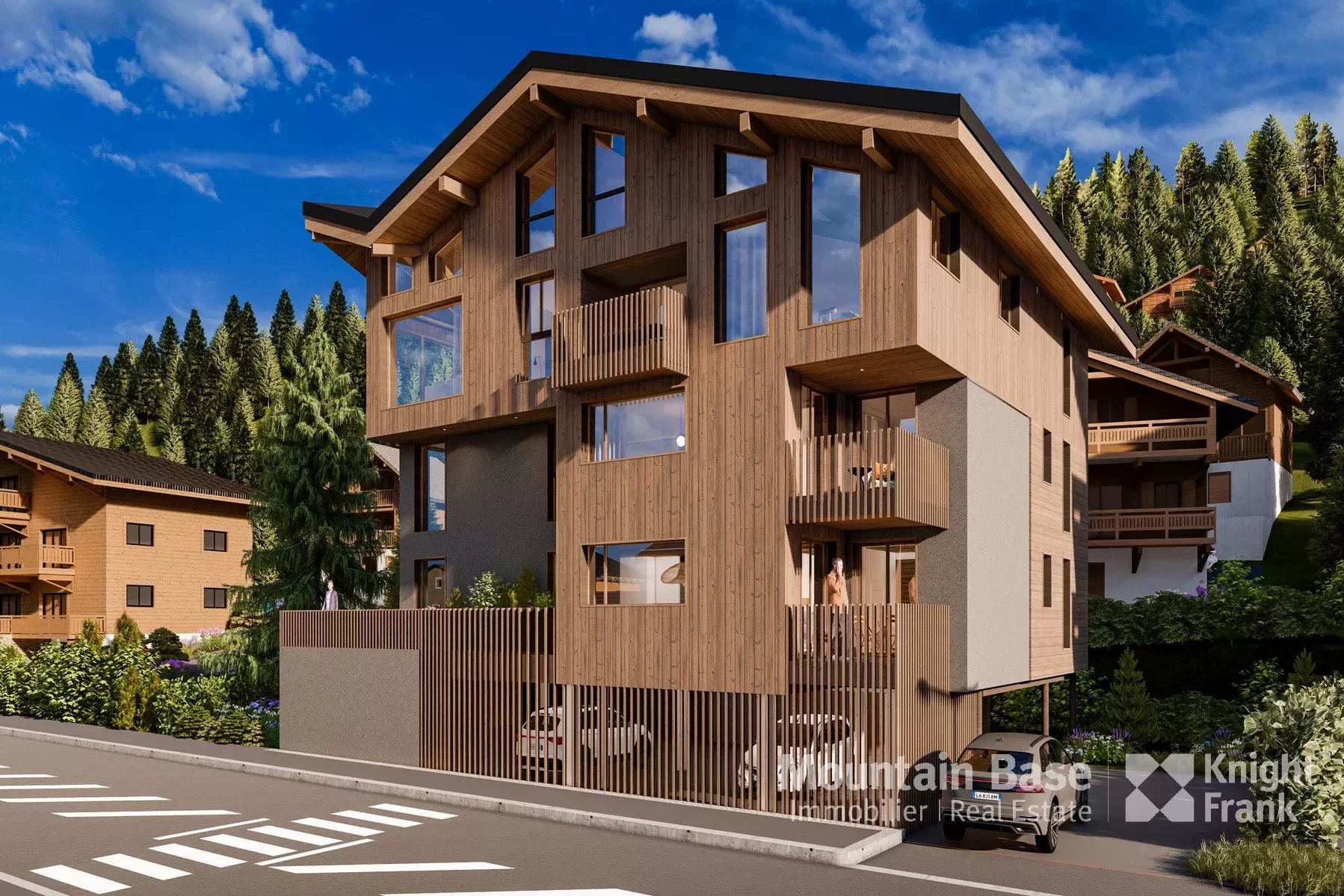 Luxury new build 3 bedroom apartment Les Gets Accommodation in Chamonix