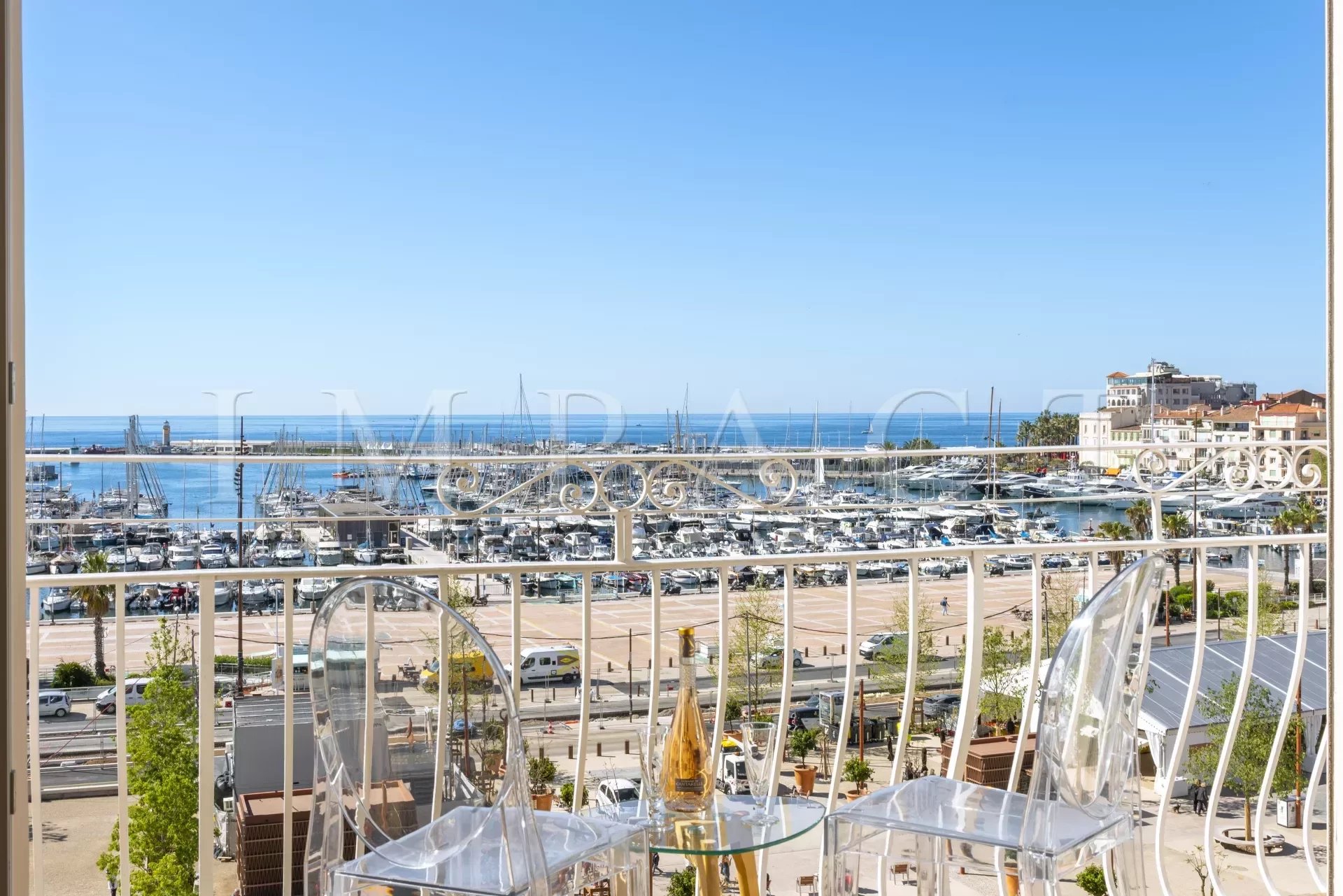 Appartement vue mer à louer Cannes