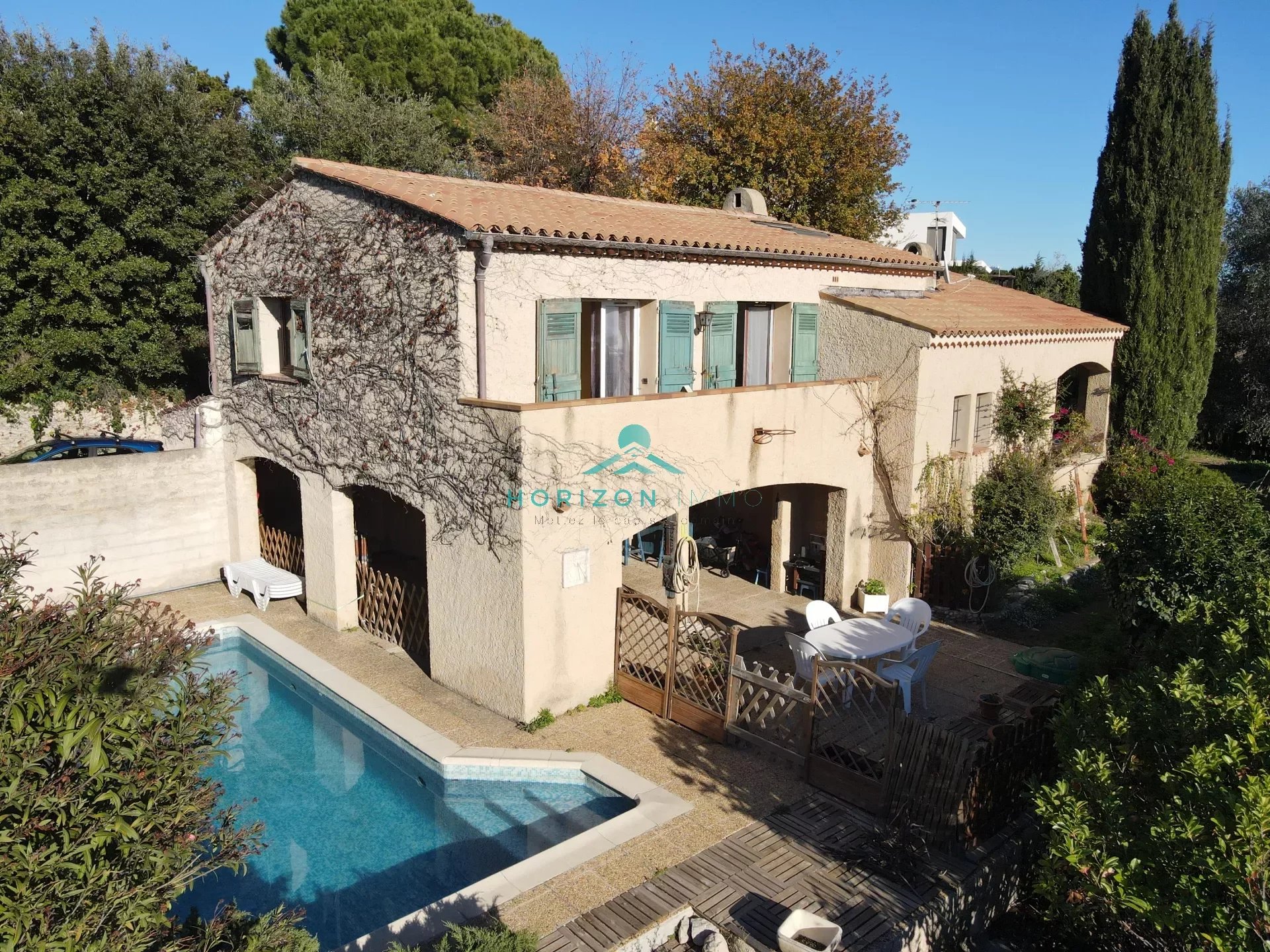 Maison Provençale avec vue mer et piscine
