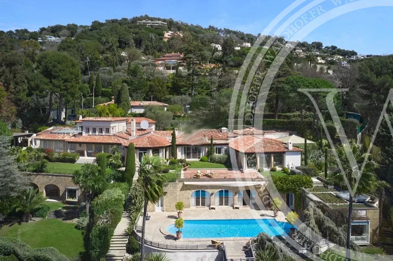 Villa 7 Chambres Vue Mer Cannes Californie