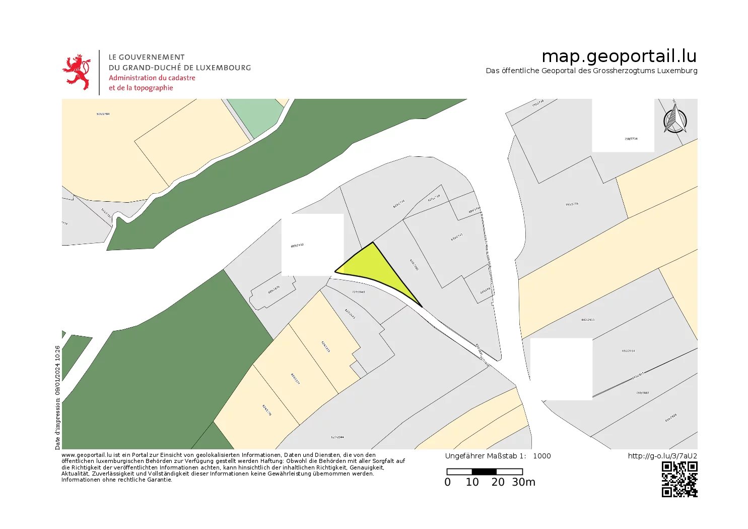 FOR SALE - Building land in Scheidgen