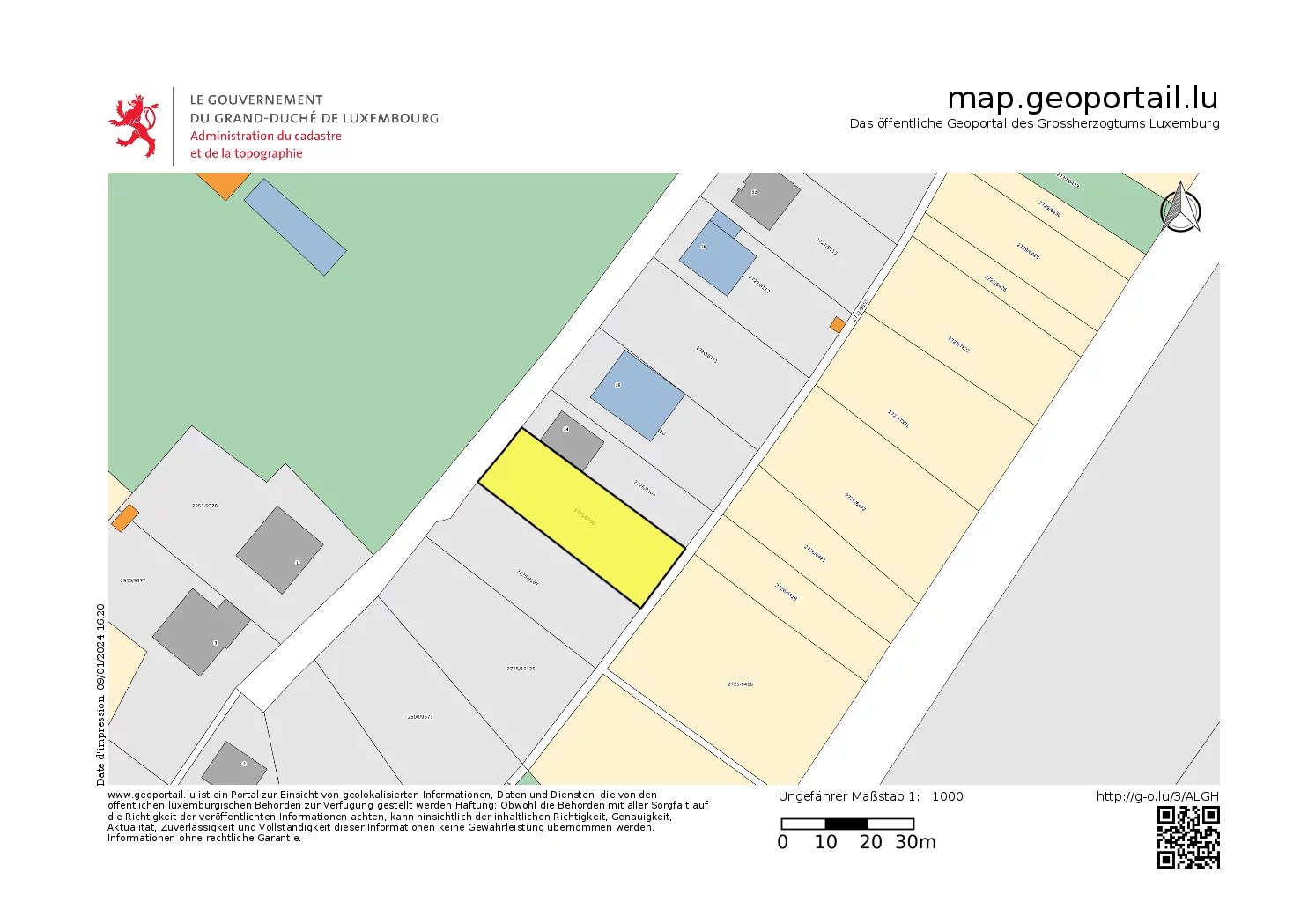 FOR SALE - Building land in Grevenmacher