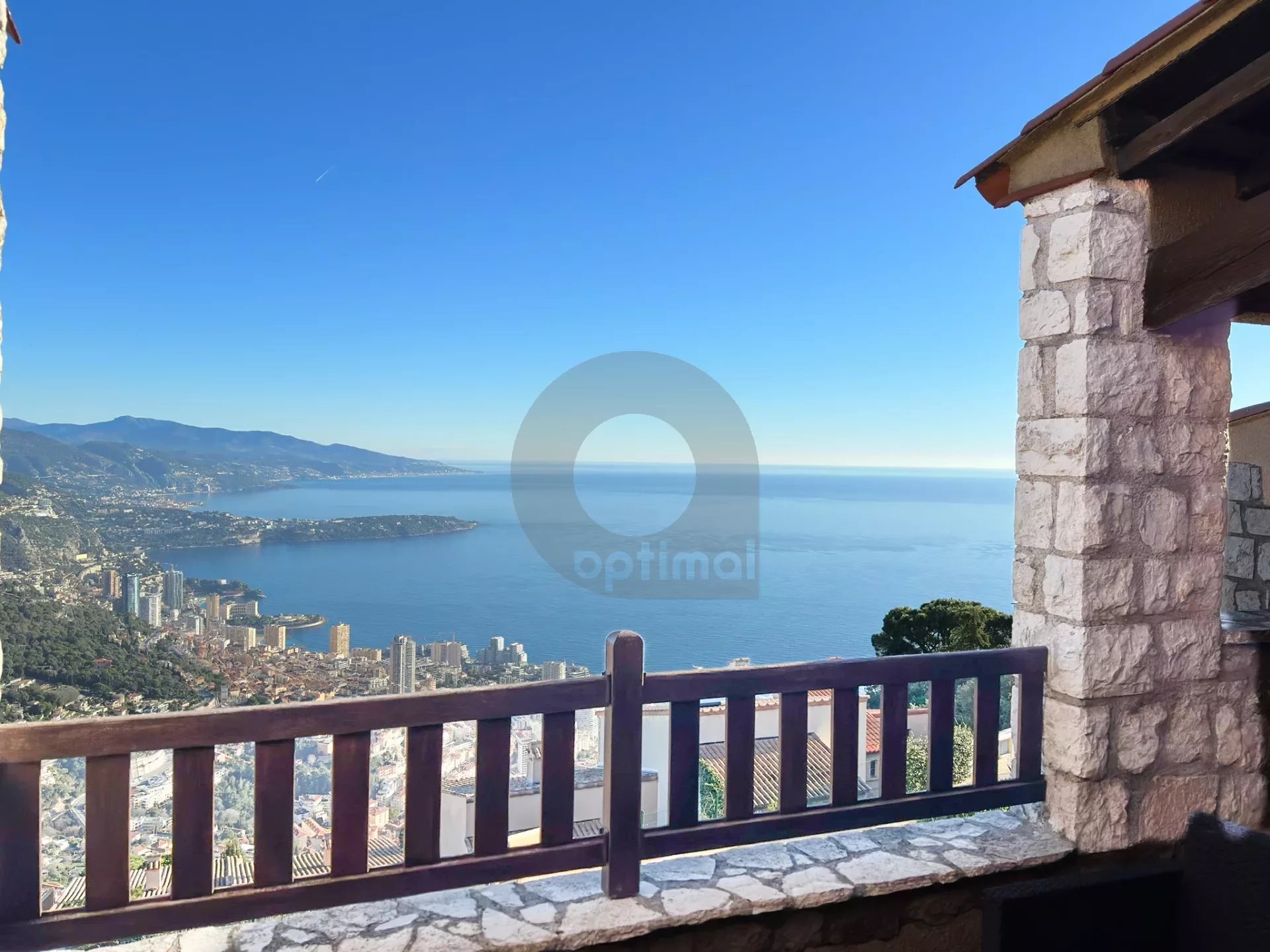 Villa Jumelée avec Vue Panoramique sur Monaco Le Cap Martin et l'Italie – La Turbie