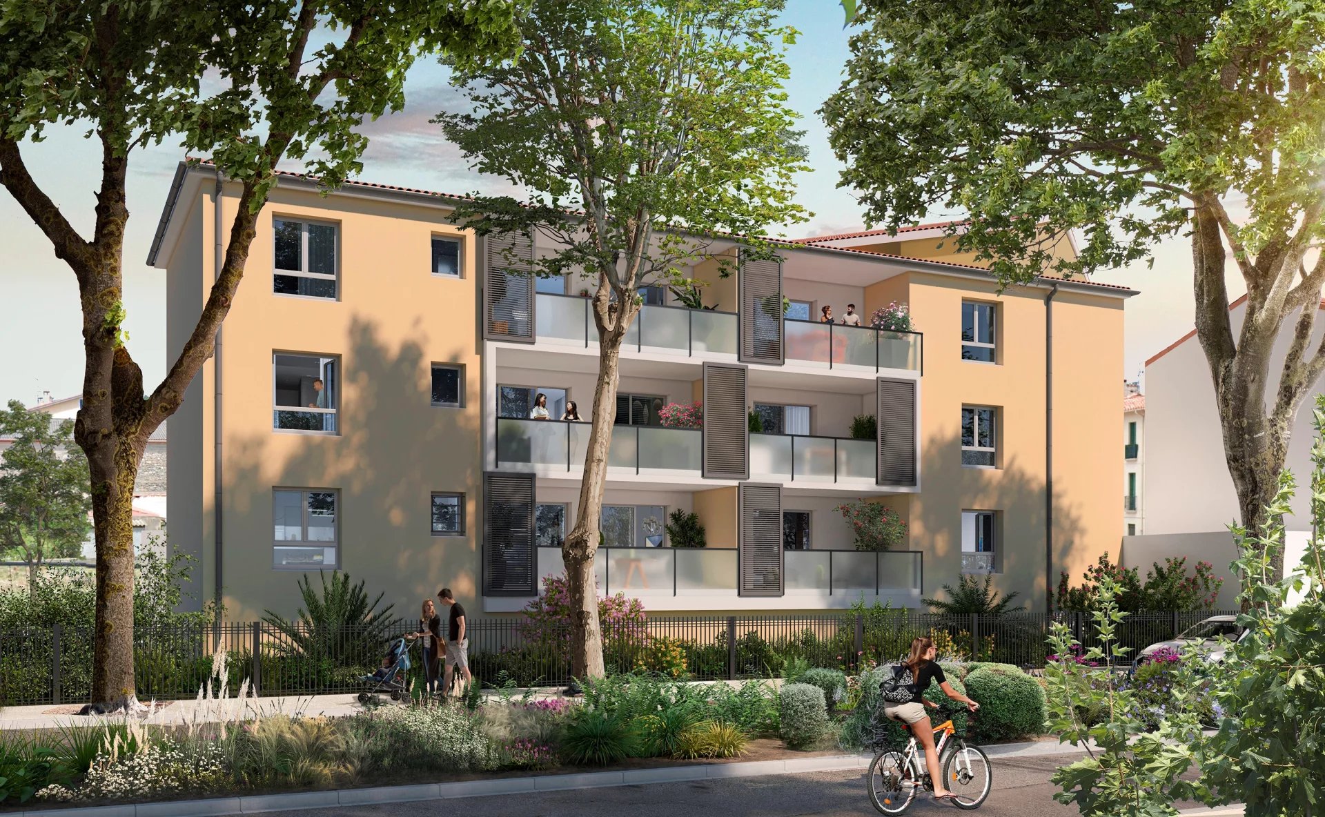 OFF-PLAN 1-BED APPARTMENT (LOT 101), RESIDENCE L'ANGLE DES ARTS, CERET