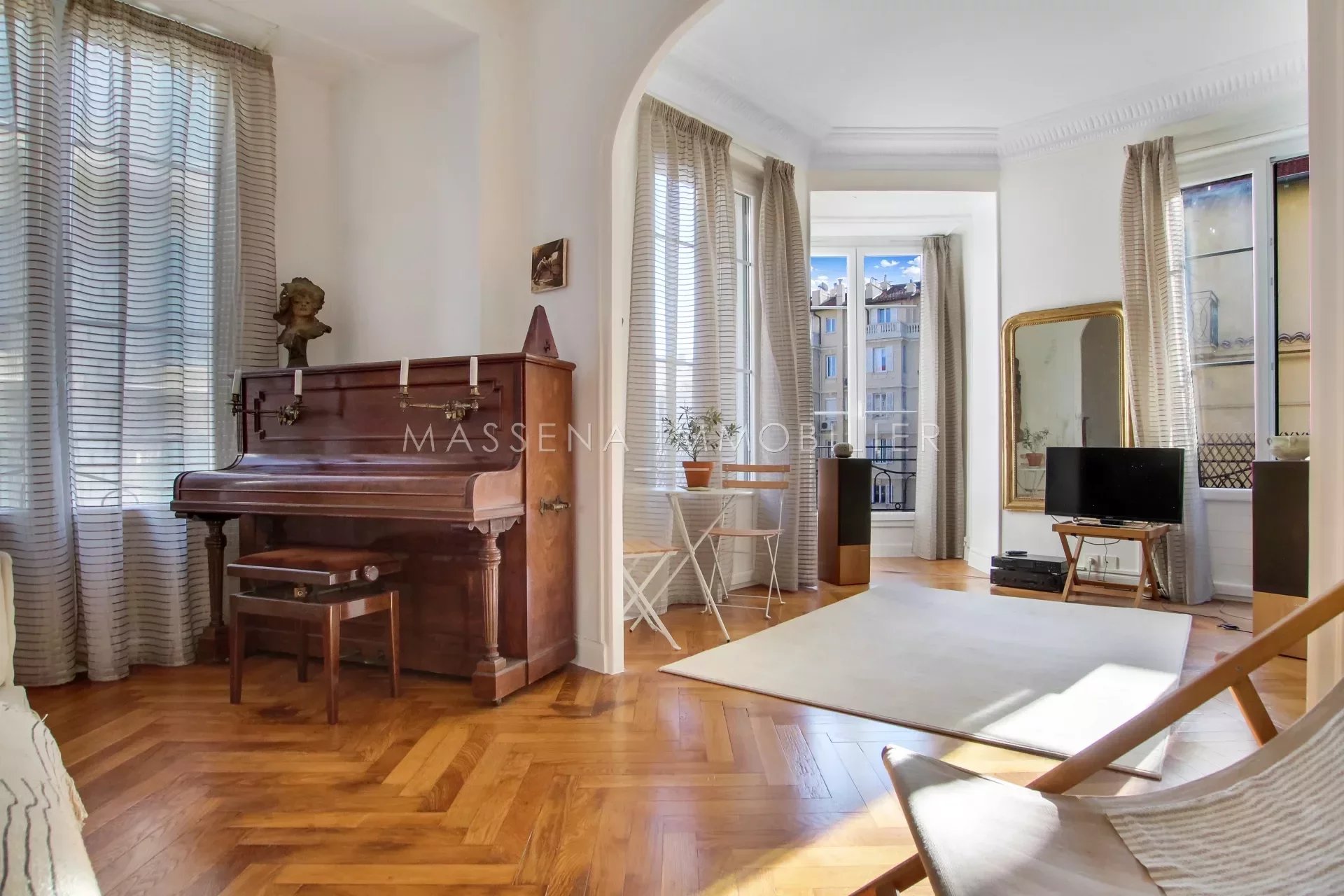 Vente Appartement 60m² 3 Pièces à Nice (06000) - Massena Immobilier