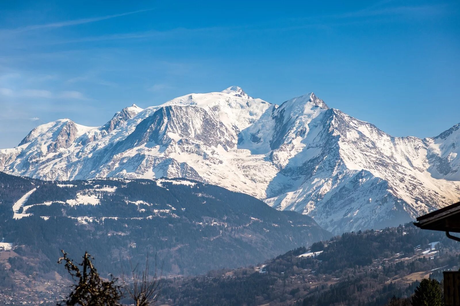 PLOT WITH MONT-BLANC VIEW