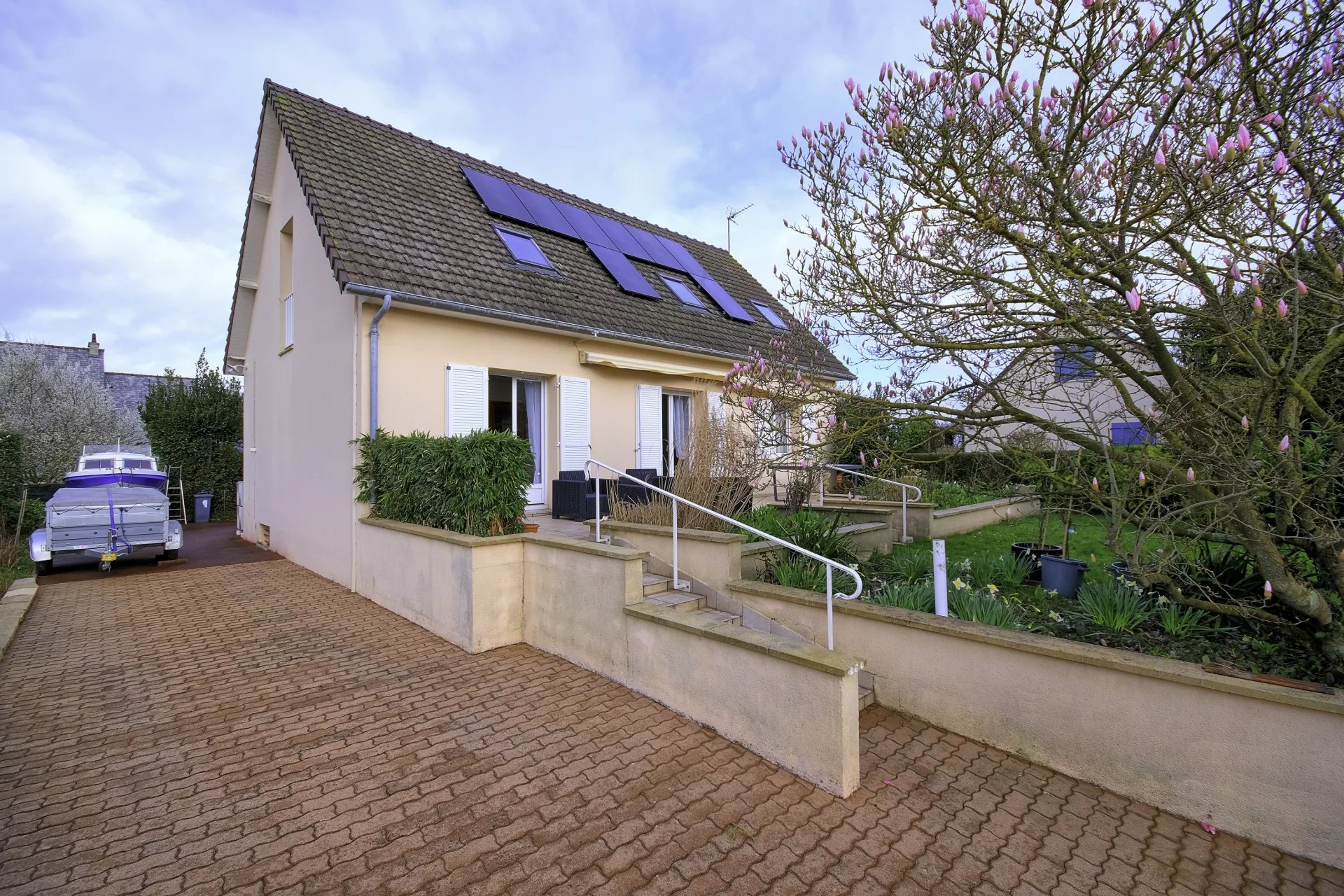 Vente Maison 138m² 6 Pièces à Hermanville-sur-Mer (14880) - Agence Du Cap