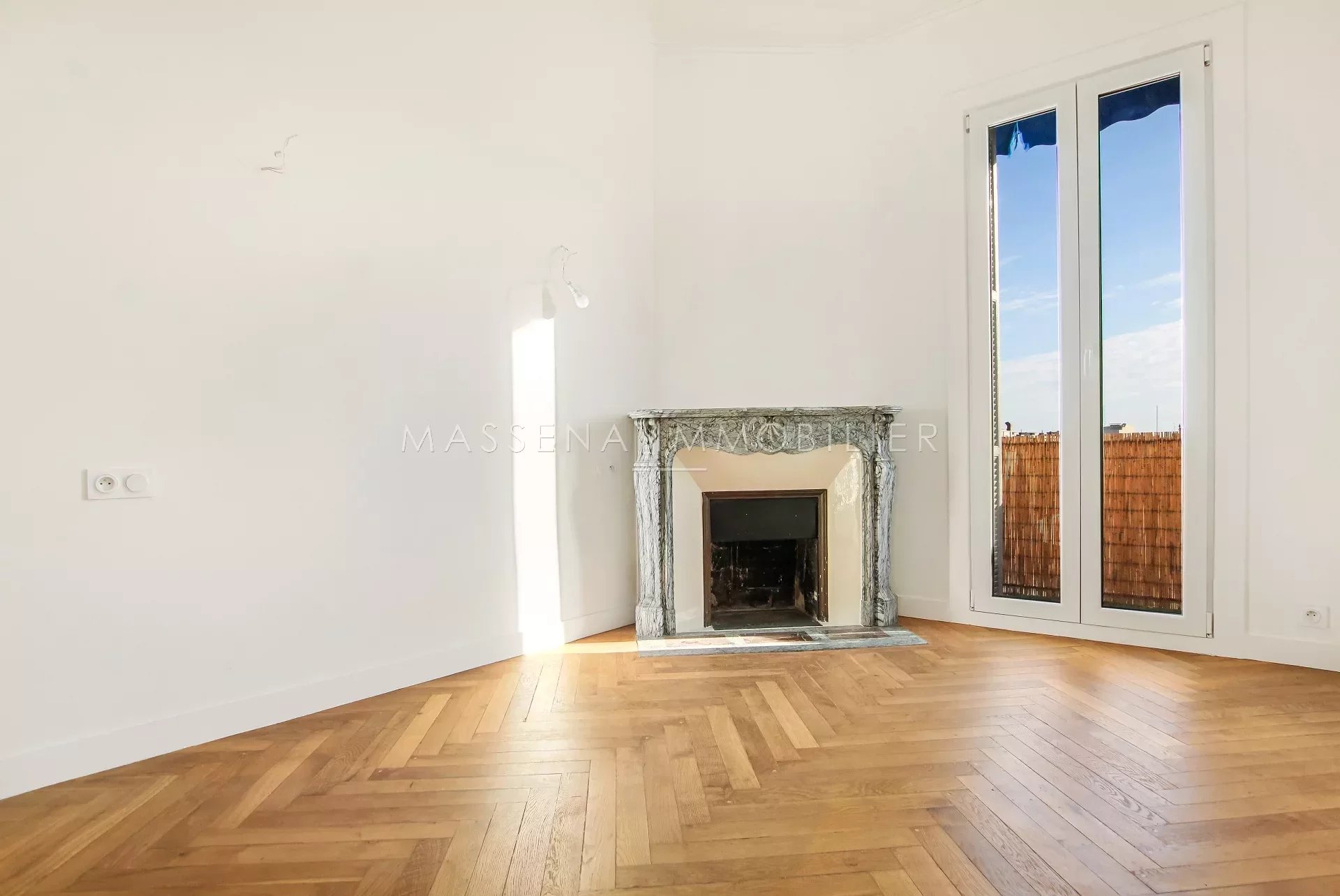 Nice Carré d'Or - 2-bedroom apartment top floor balcony exceptional view