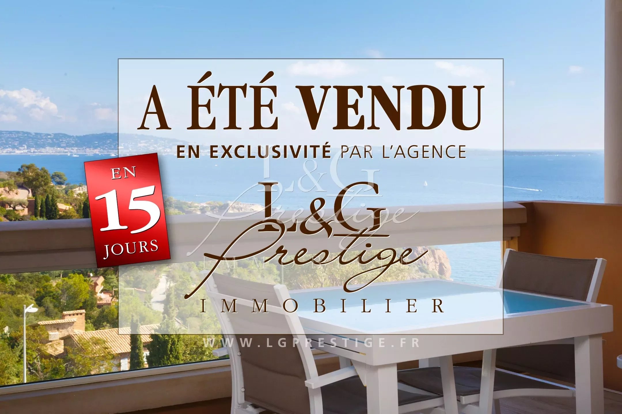 Vente Appartement à Théoule-sur-Mer (06590) - L&G Immobilier
