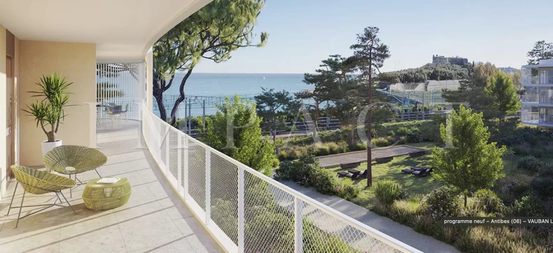 Antibes Port Vauban, 2 Rooms in a new building in Sale