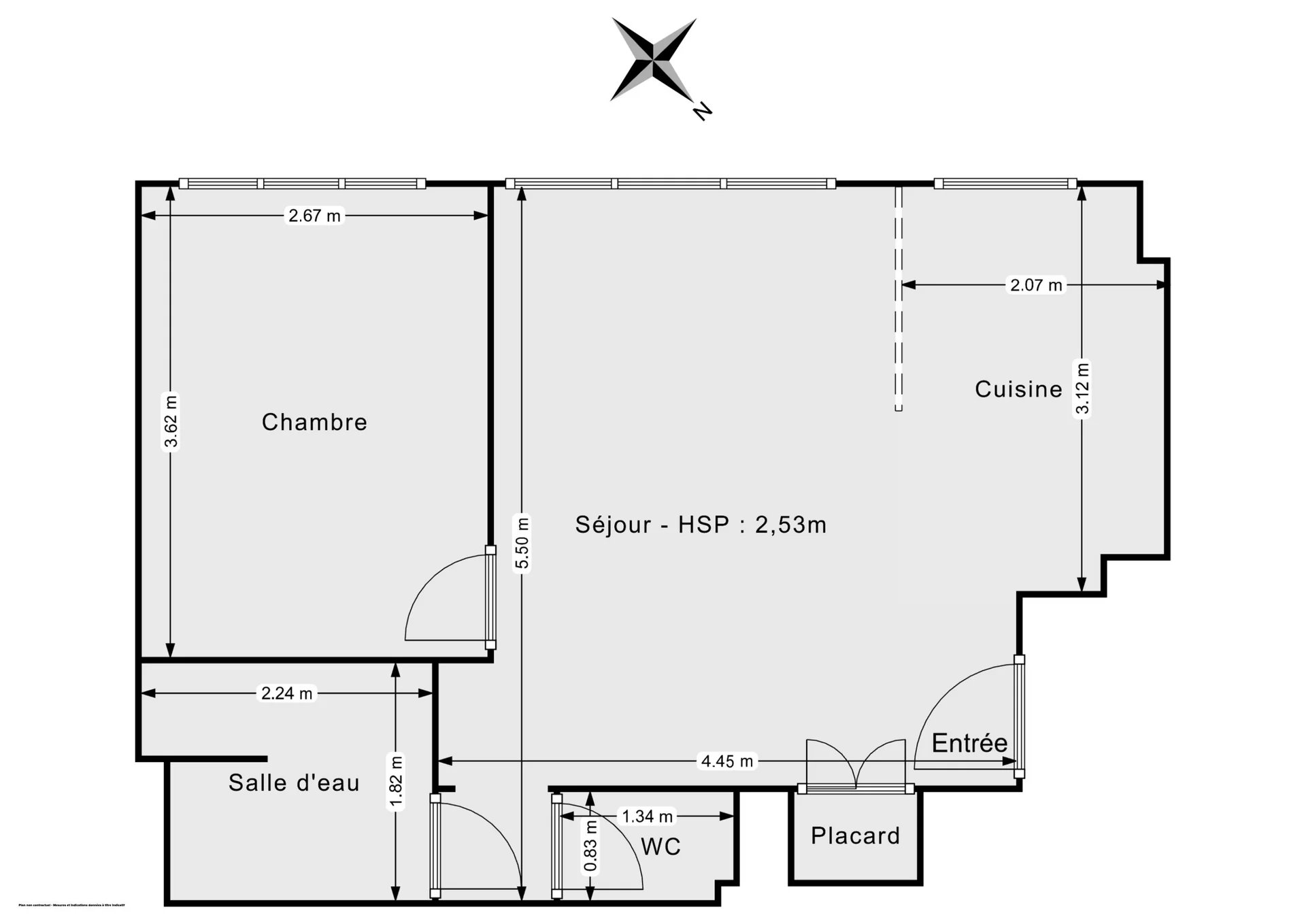 Achat Appartement T2 à Paris (75017) - 36.9m²