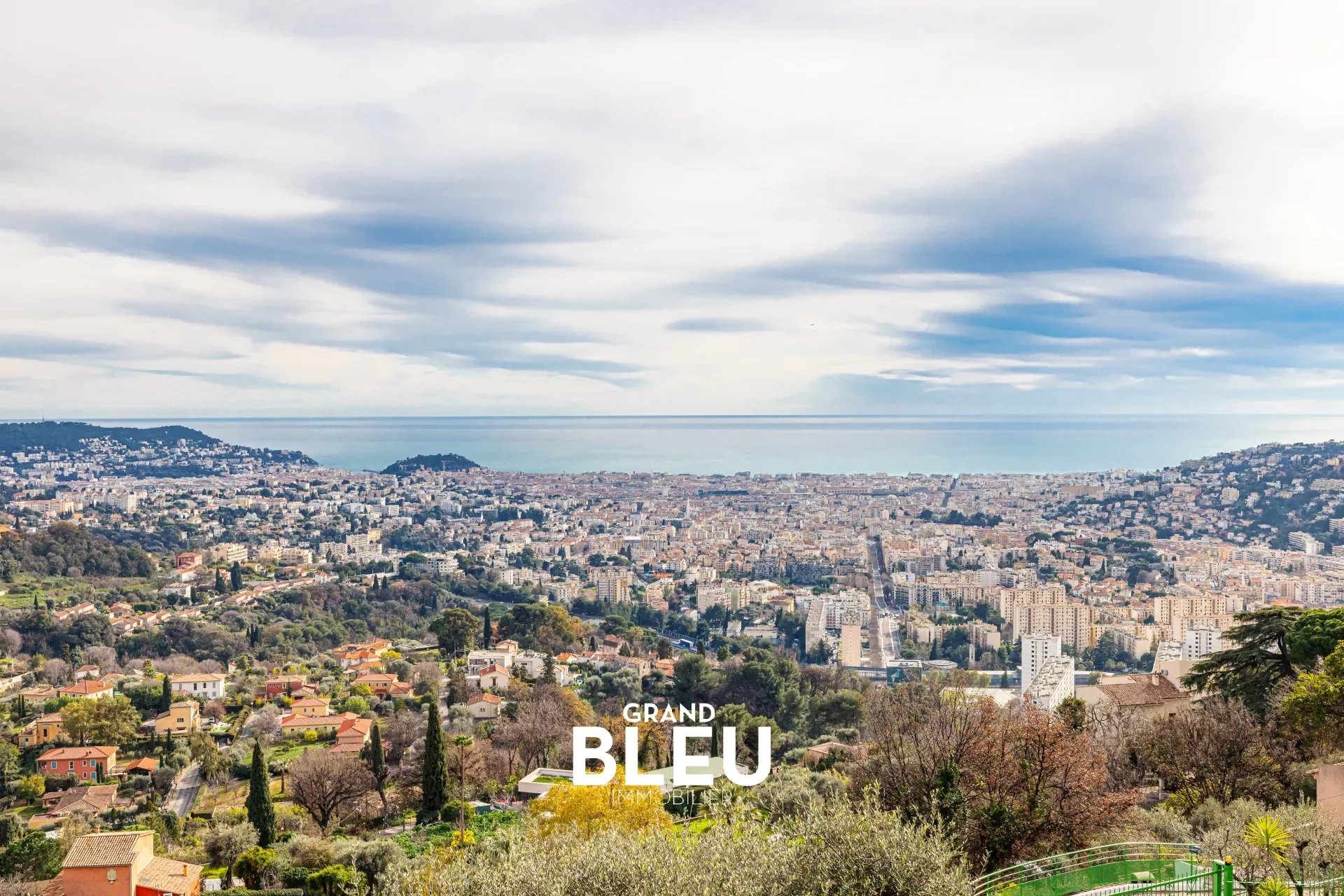 Villa Gairaut vue panoramique Nice et Mer