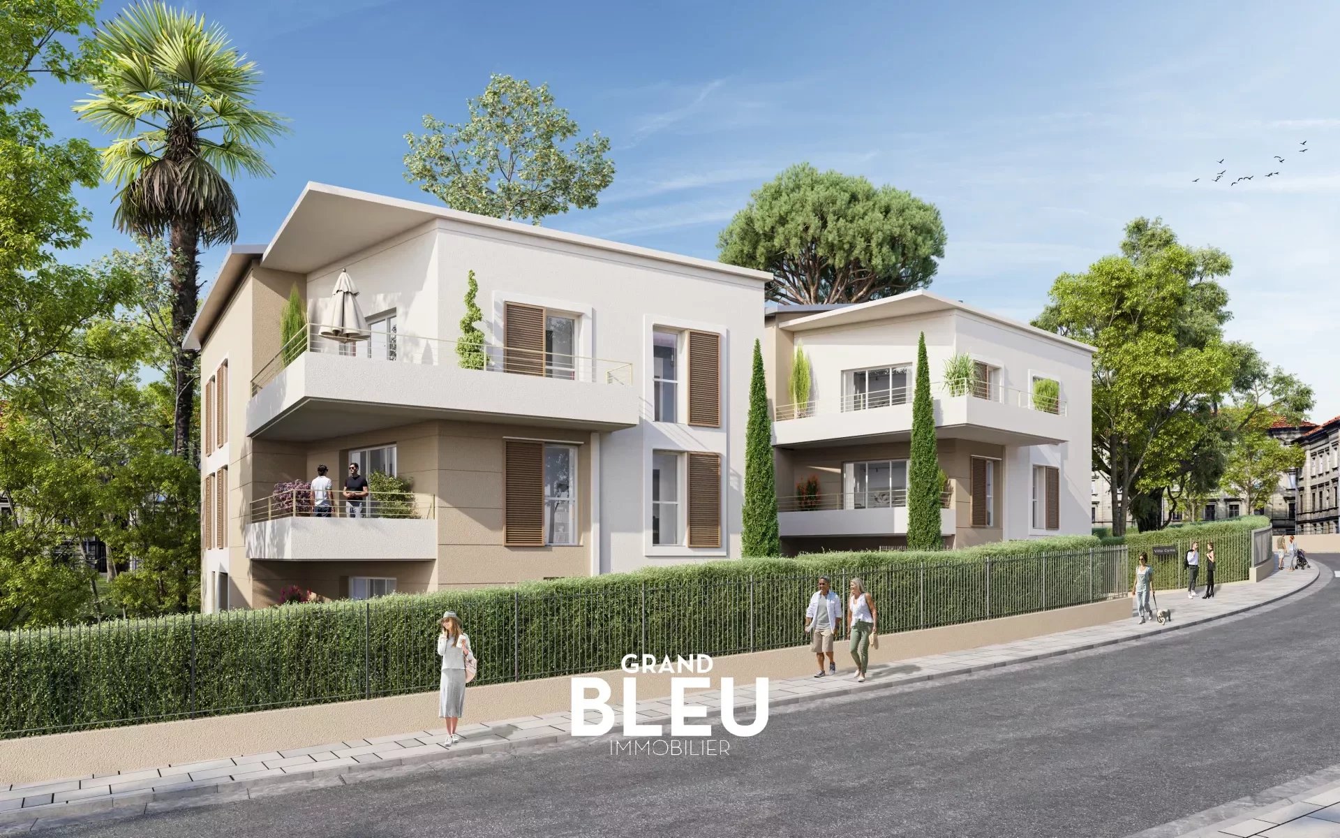 Vente Appartement 70m² 3 Pièces à Nice (06000) - Grand Bleu Immobilier Collines