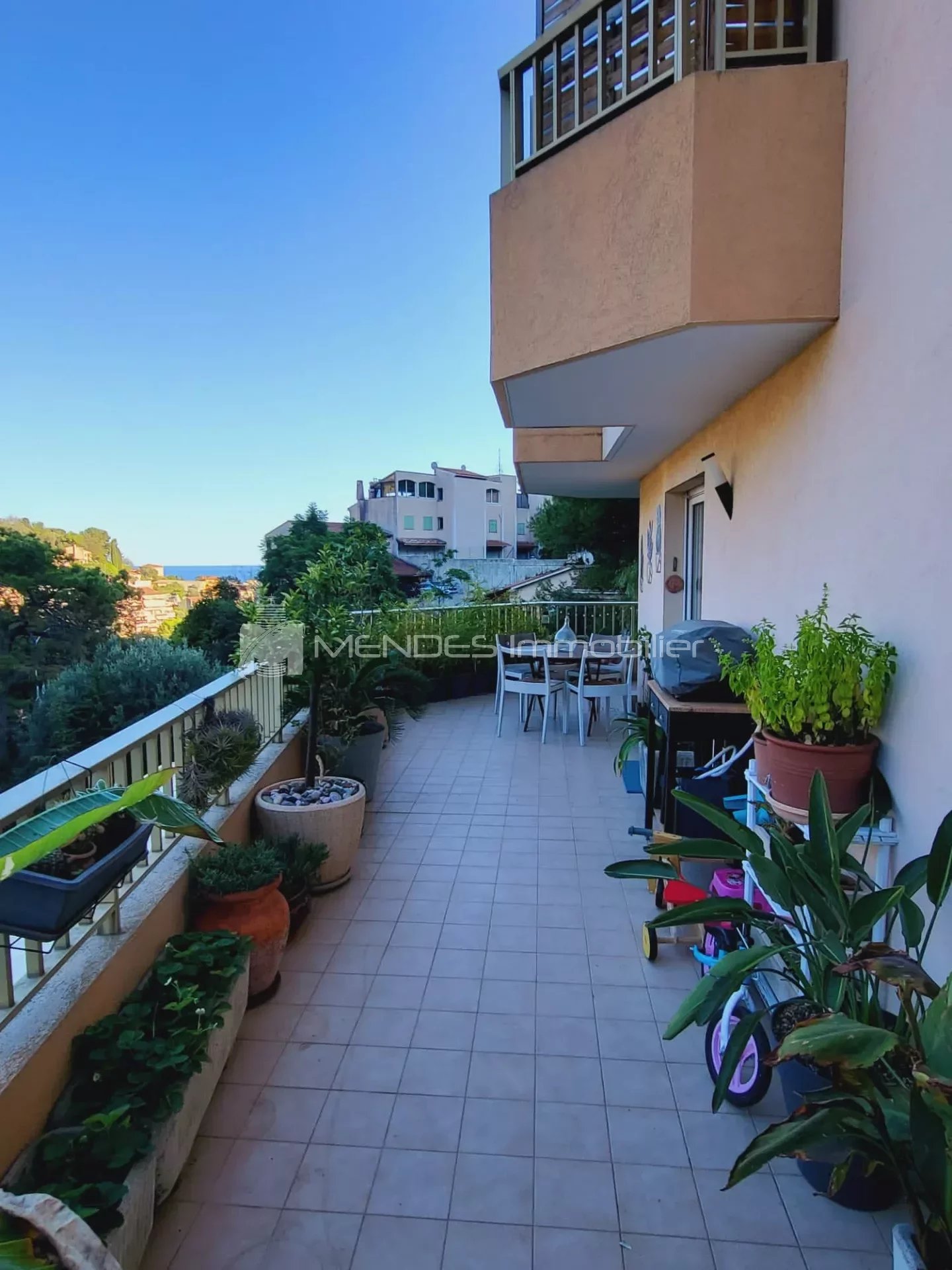 PRETTY 3 ROOM APARTMENT LARGE TERRACE ROQUEBRUNE