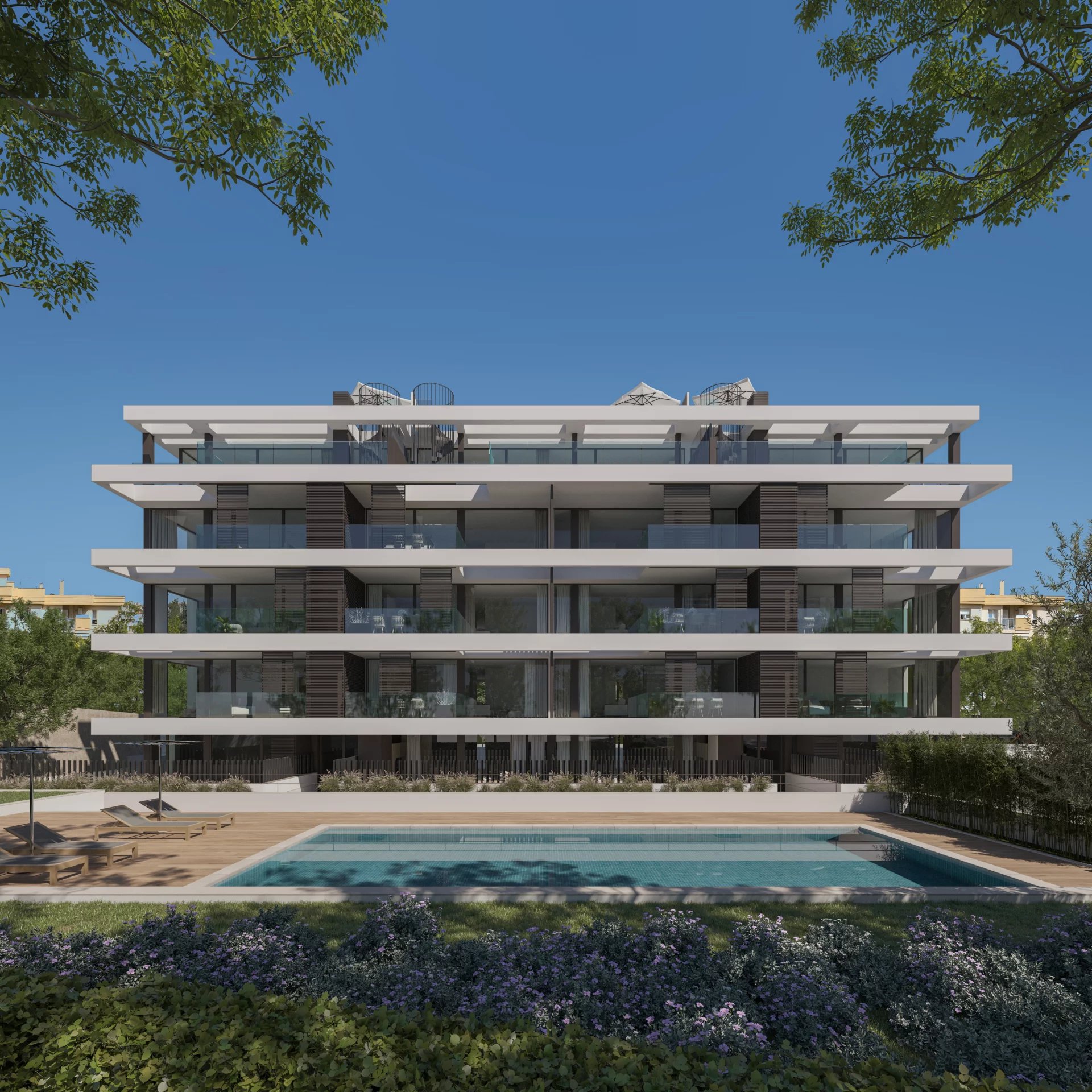 Development Housing estate Palma de Mallorca Cala Major