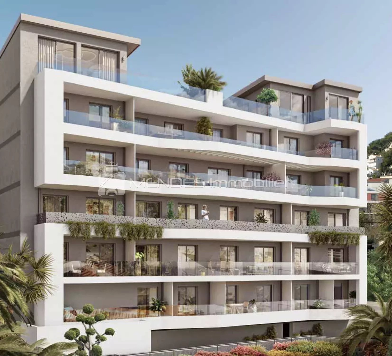Vente Appartement 71m² 3 Pièces à Roquebrune-Cap-Martin (06190) - Mendes Immobilier