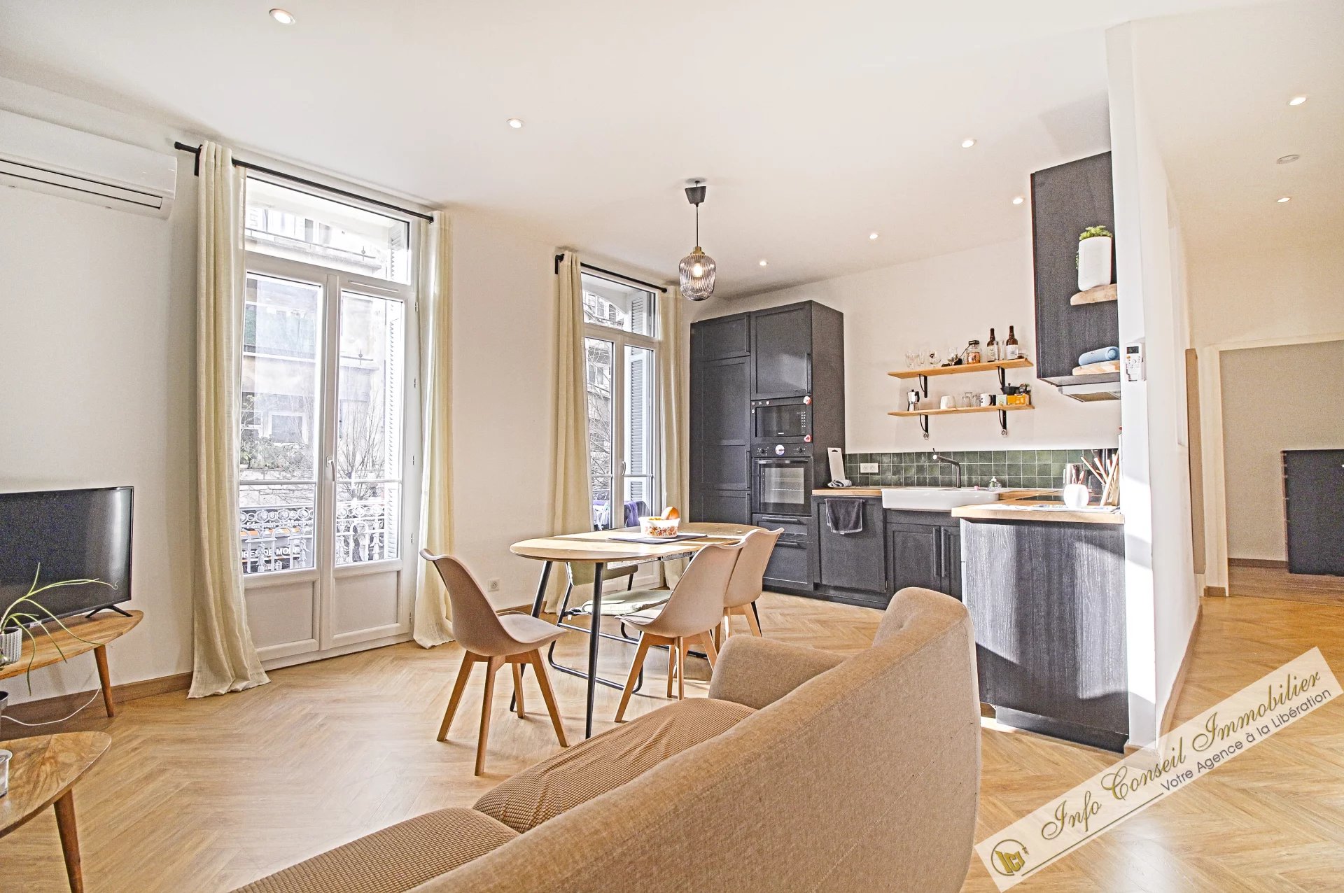 Vente Appartement 60m² 3 Pièces à Nice (06000) - Info Conseil Immobilier