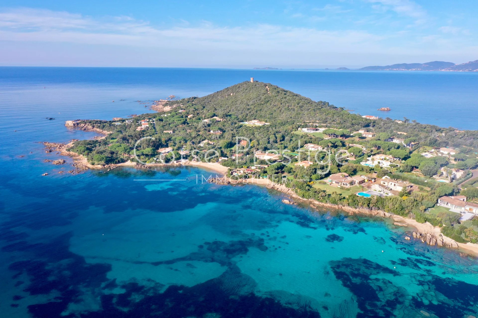 villa for sale isolella - south shore - bay of ajaccio - exceptional sea view image1