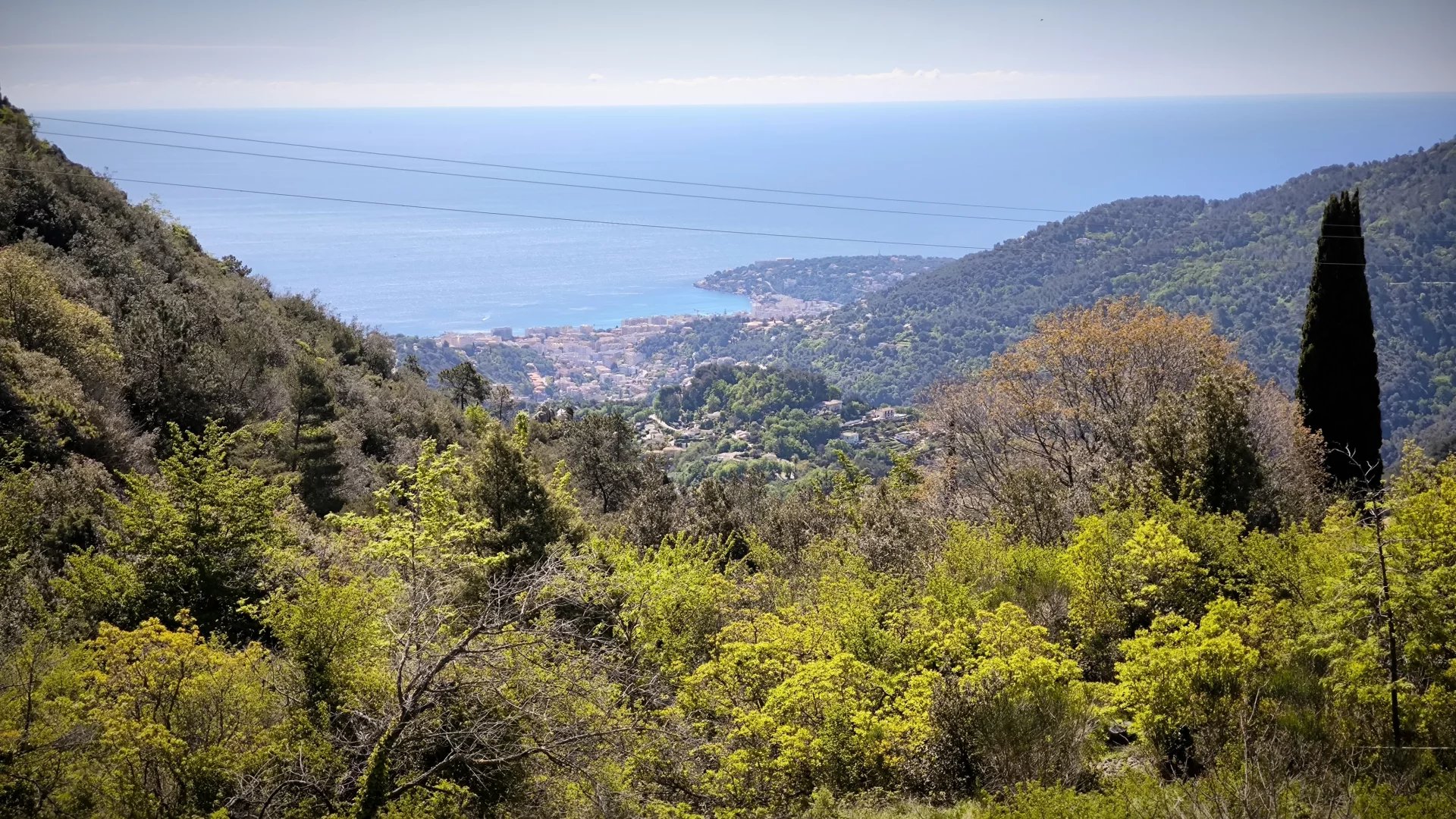 Villa 4 pièces avec vue mer sur les hauteurs de Menton