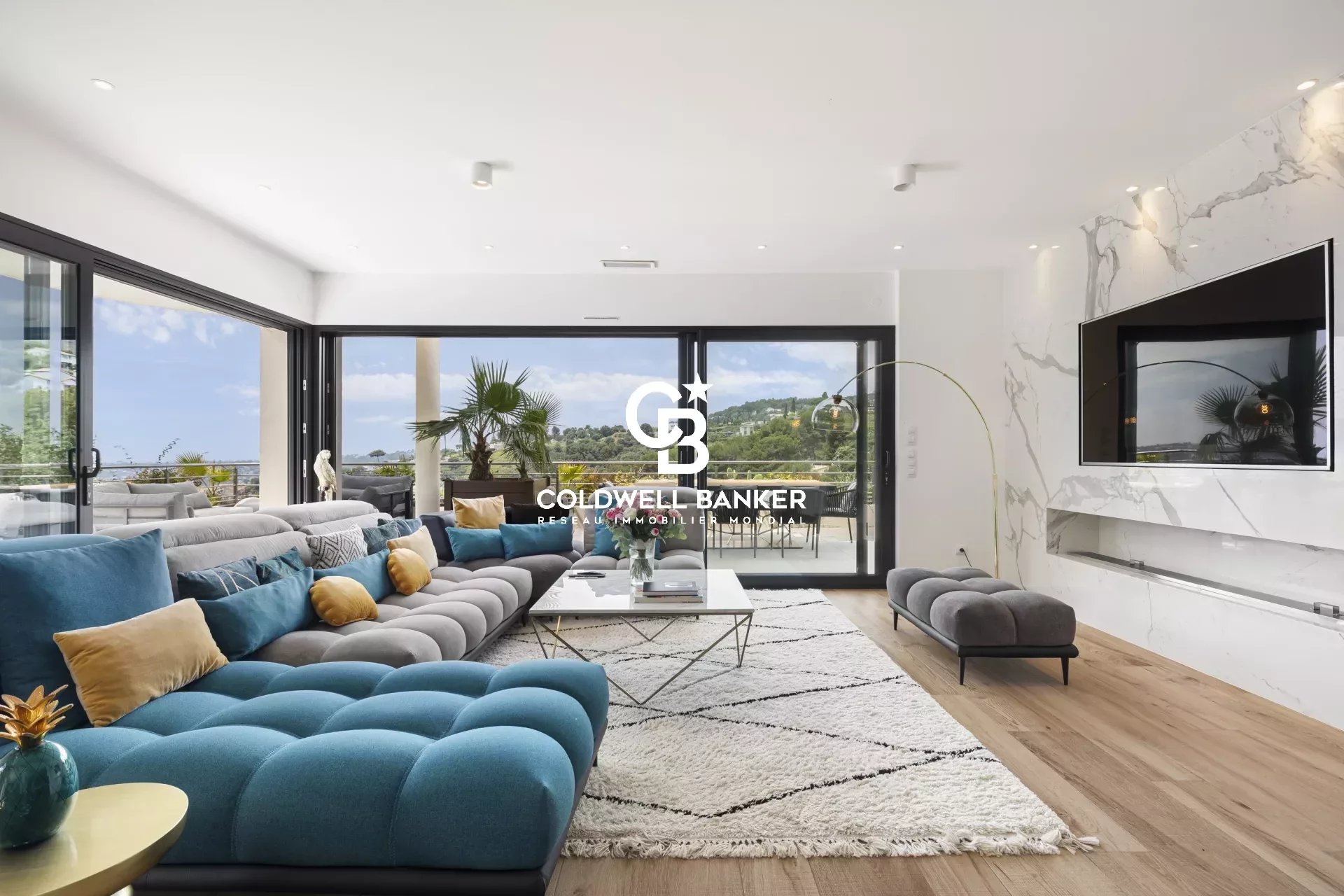 Nice-Gairaut - Superbe Appartement Villa - 5 pièces - 175 m2 - Terrasse 170 m2 - Vue Mer et Collines