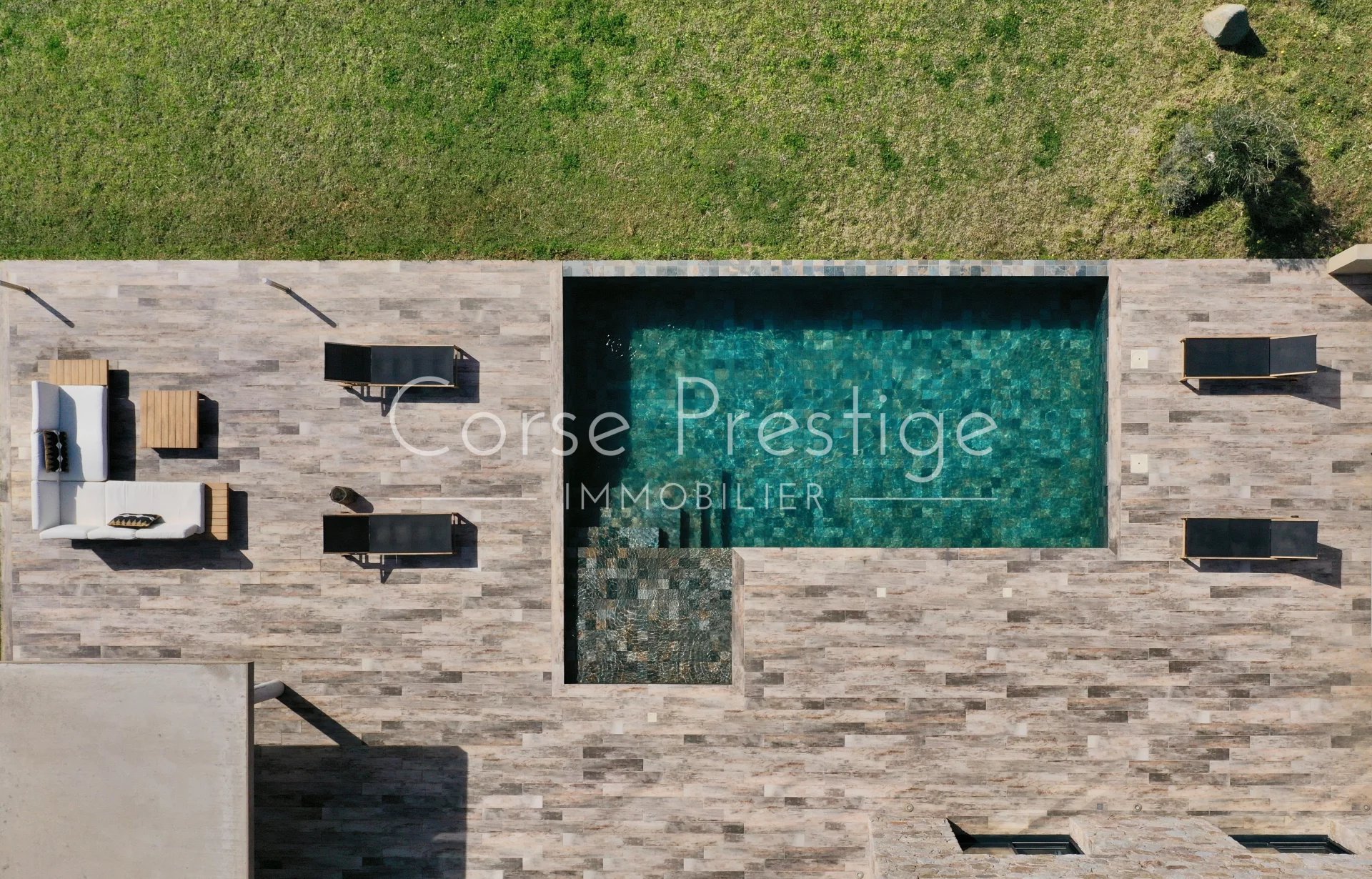 vente d-une villa contempraine  - vue mer panoramique - proche ile rousse image3