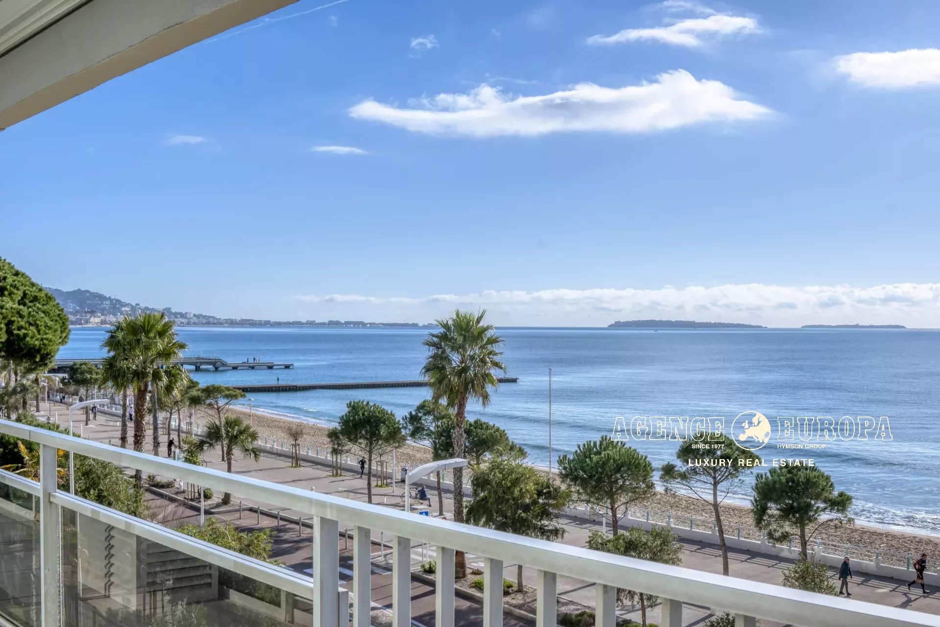 CANNES "PLAGES DU MIDI" - PANORAMIC SEA VIEW
