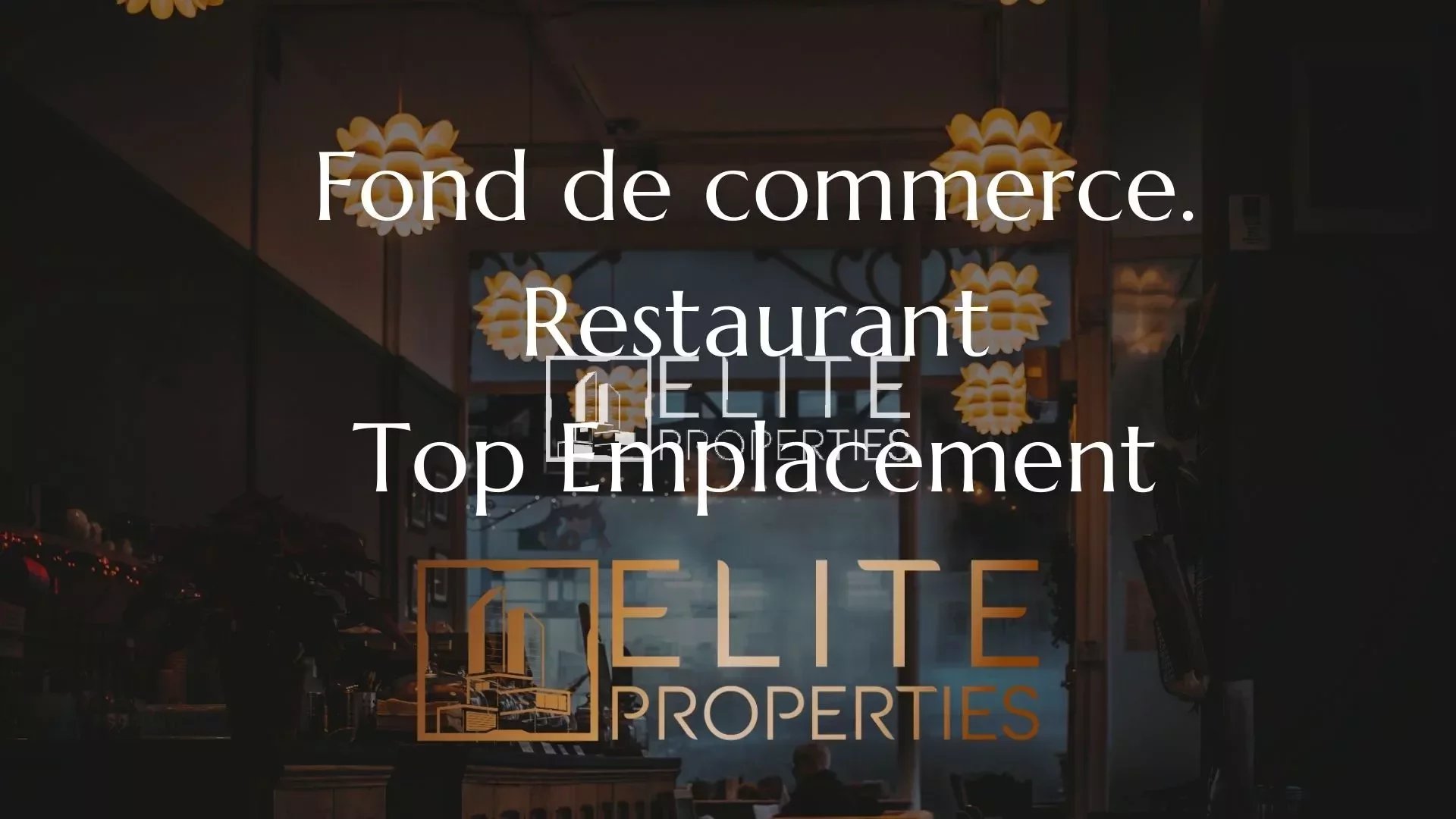 Sale Business assets - Saint-Laurent-du-Var
