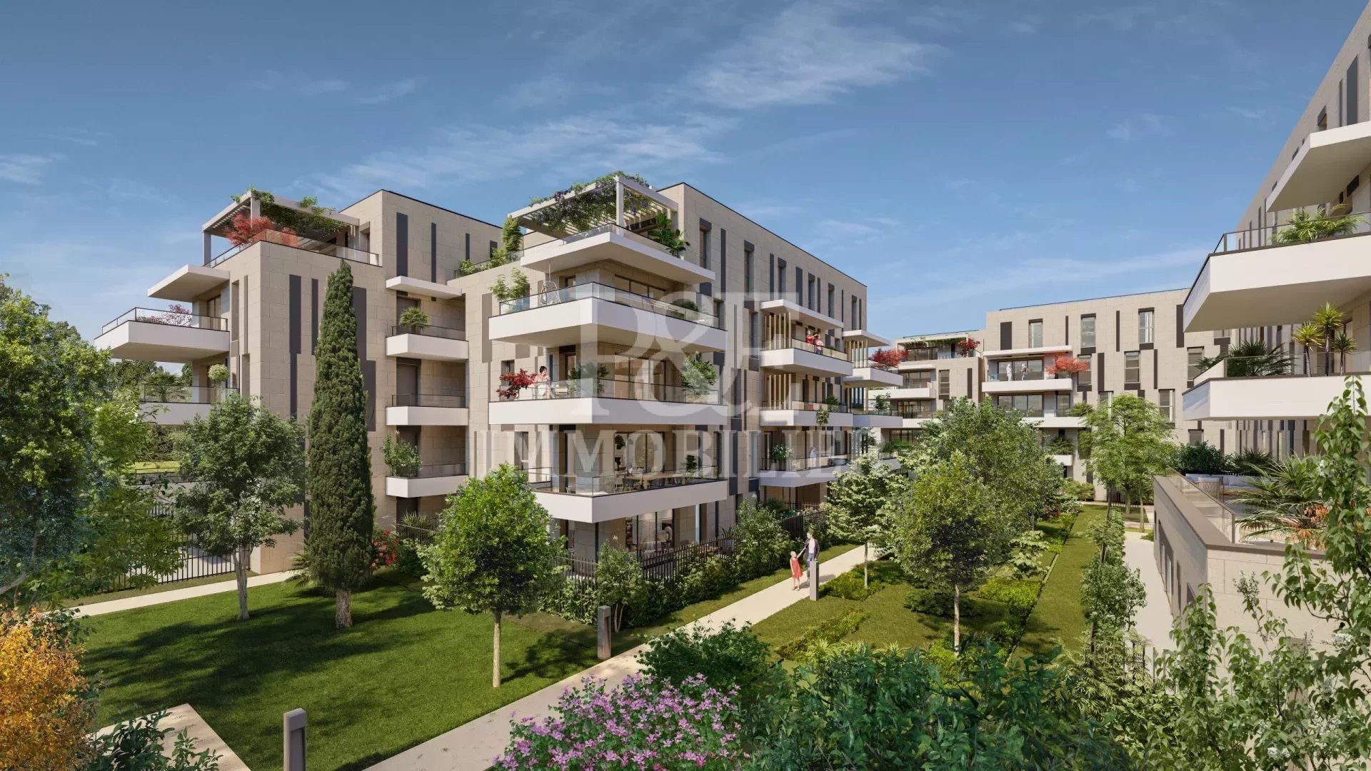 Vente Appartement 96m² 4 Pièces à Marseille (13000) - P&E Immobilier