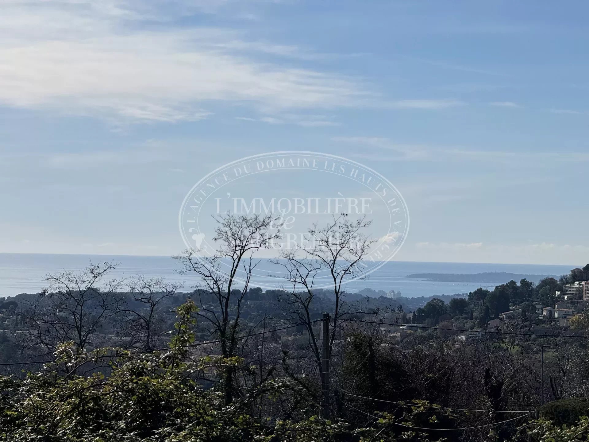 Land for Sale of 1955m2 Vence panoramic sea view