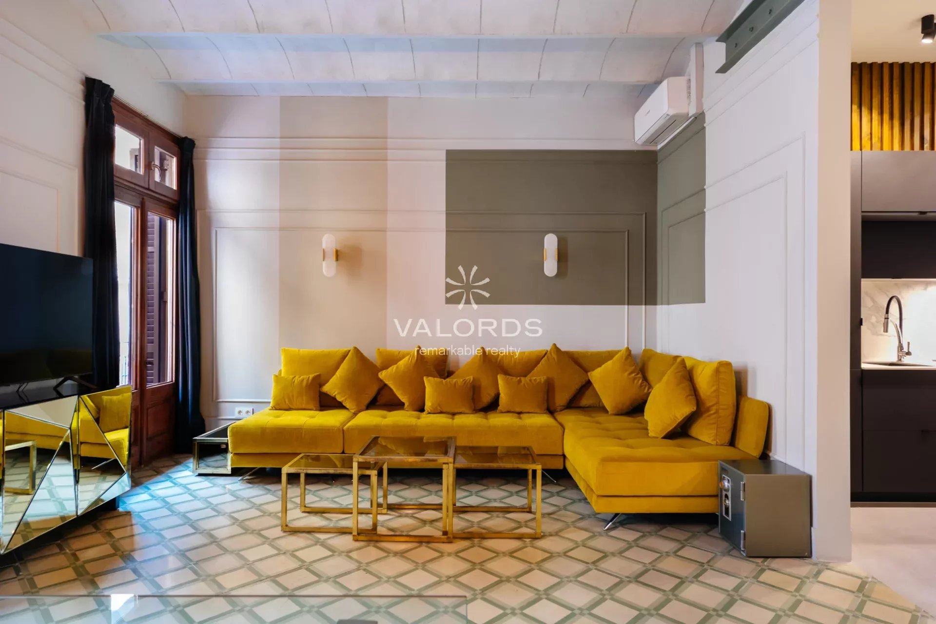 Barcelone - Vila de Gracia - appartement 117 m² - 3 chambres