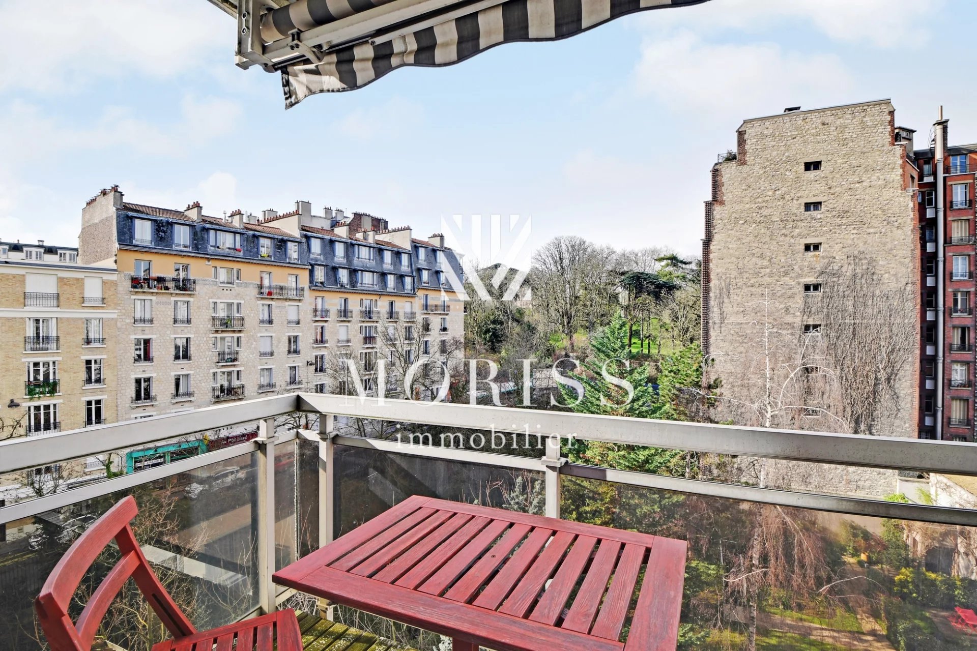 75014 Paris - Appartement 3 pièces avec balcon - Image Array