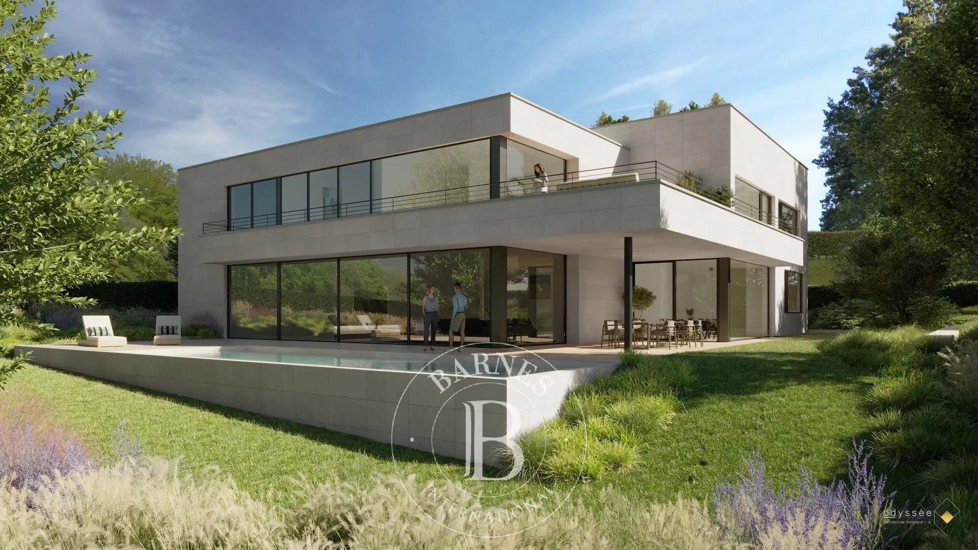 Uccle- Maréchal Ney- Villa en construction à vendre