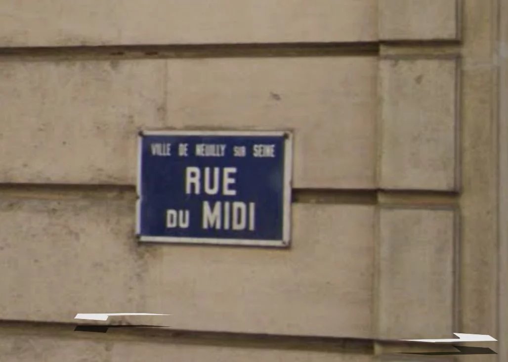 PORTE MAILLOT rue du MIDI