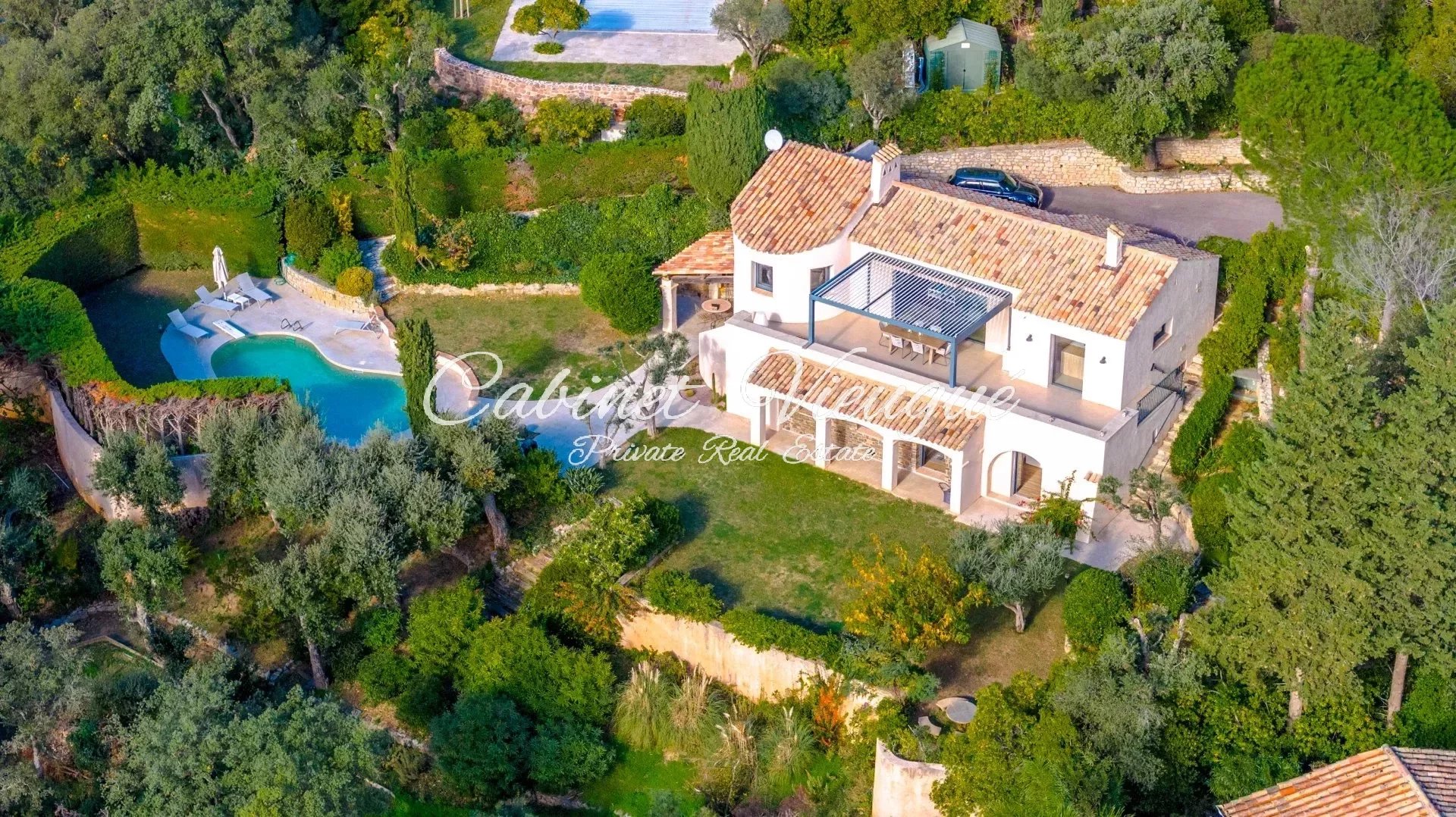 Luxury villa sea view Grimaud south of France