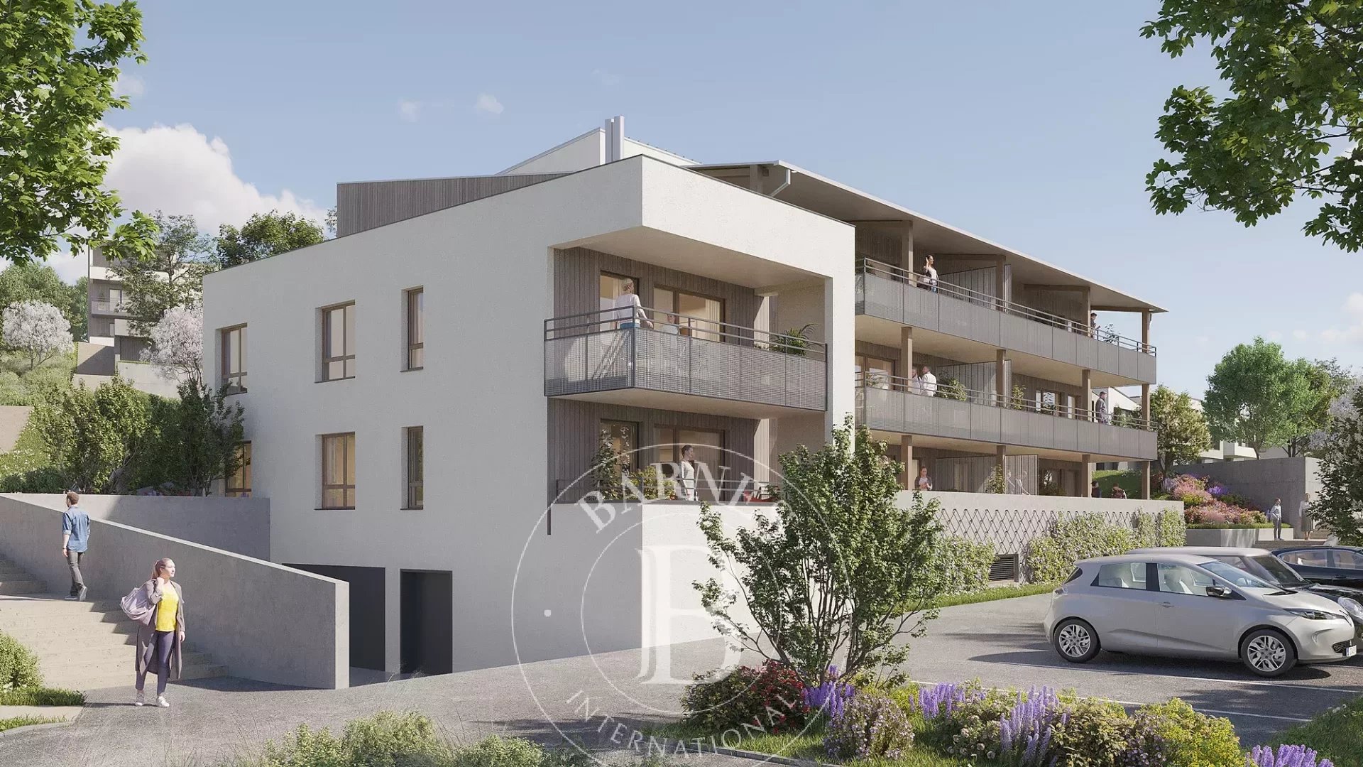 A vendre un Duplex T3 avec terrasse dans la résidence Le Manoir De Jade à Rédange