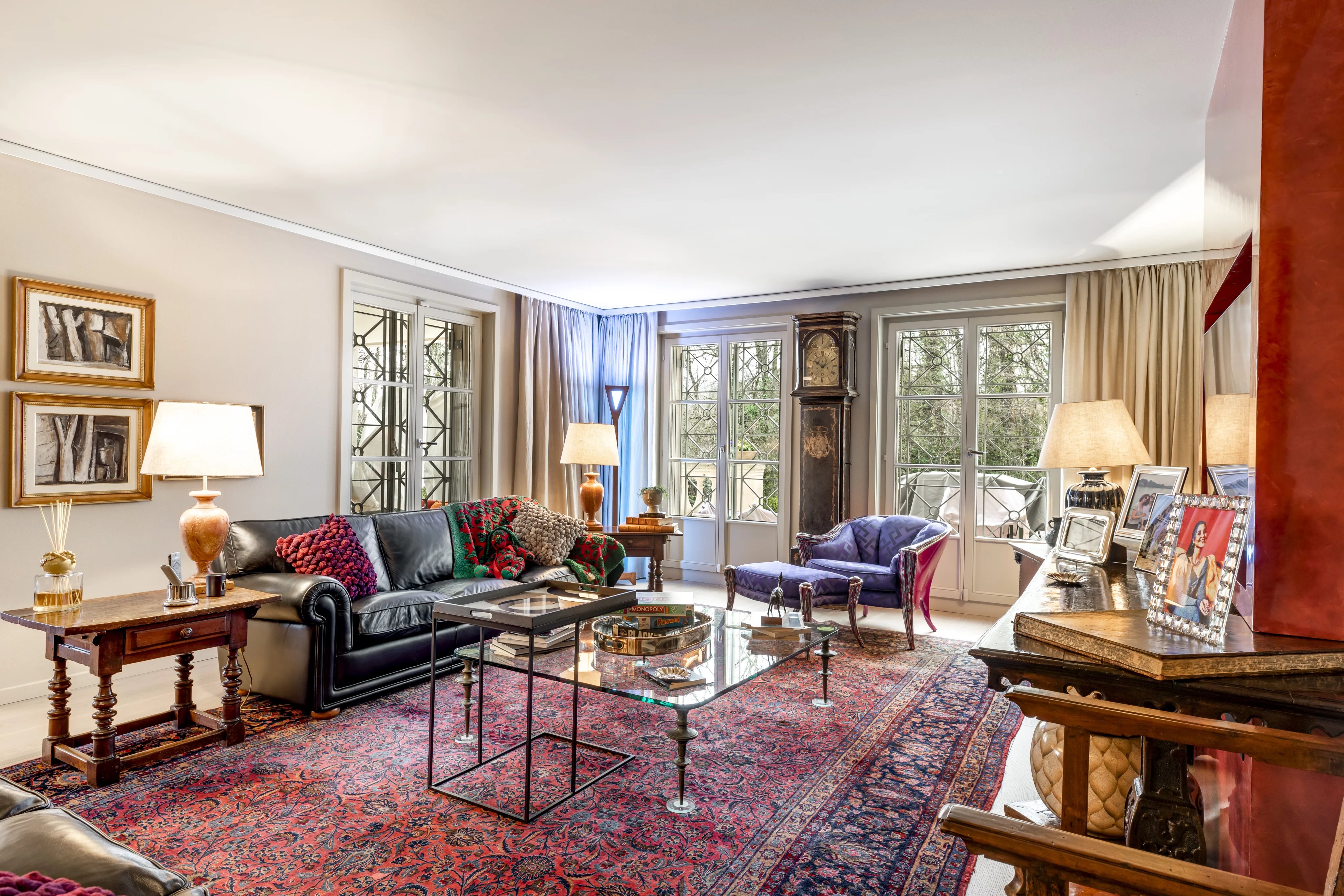 Luxueux appartement avec jardin à Vandoeuvres